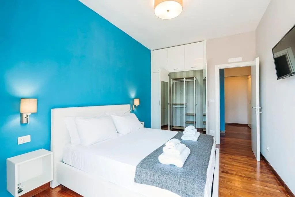 Bed in La casa di Giorgio apartment