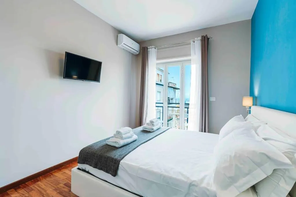 Bed in La casa di Giorgio apartment