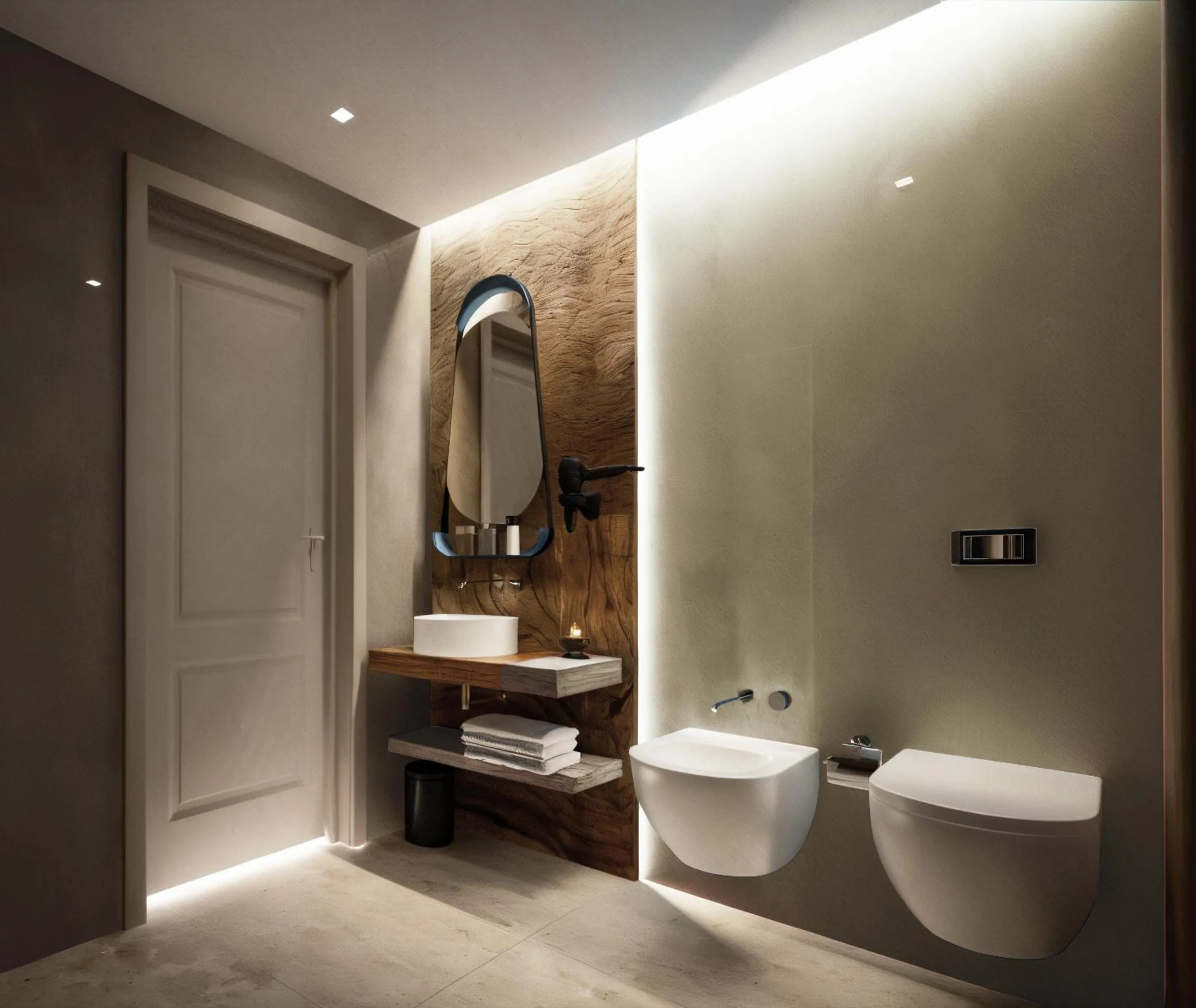 Shower in San Francesco Heritage Hotel