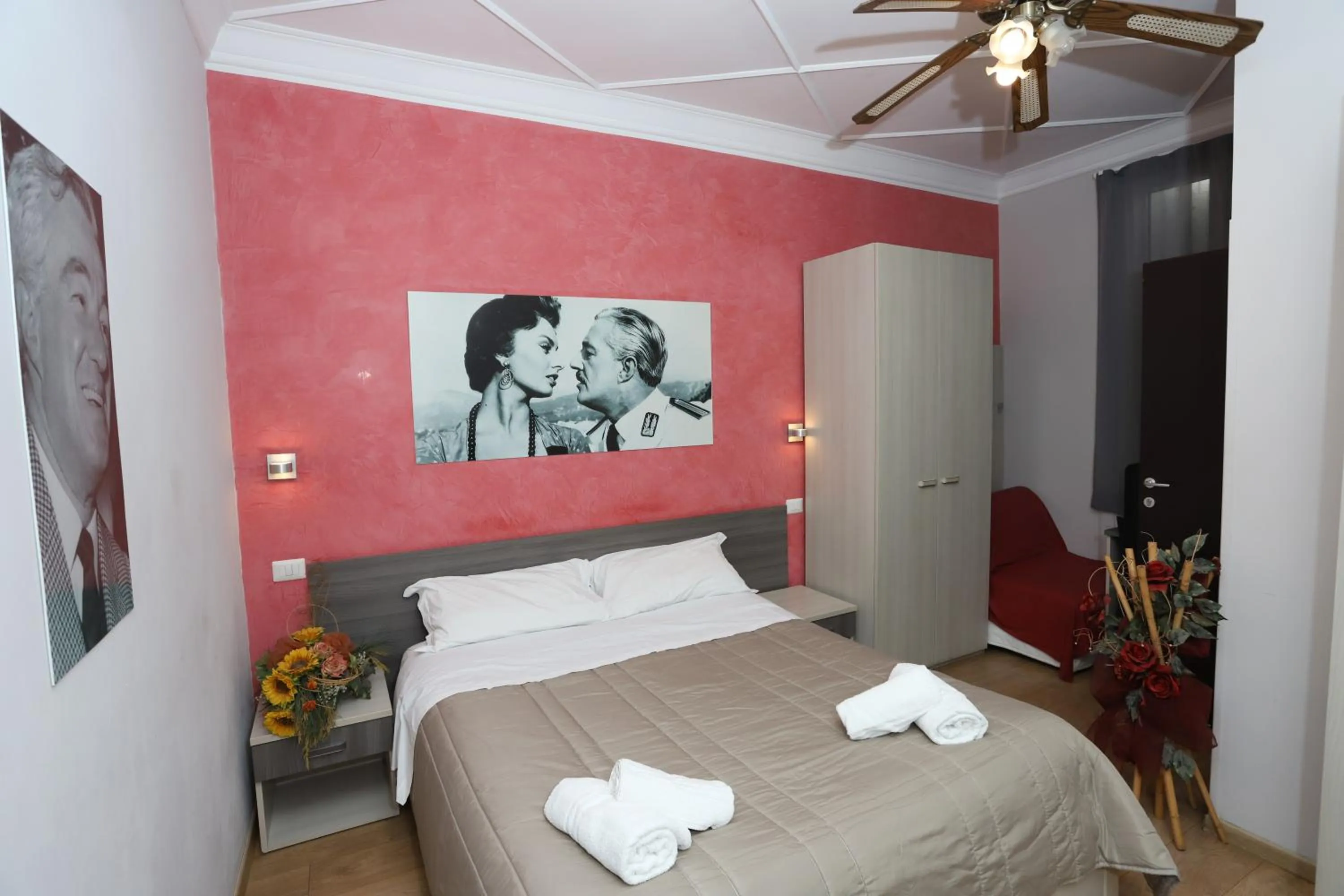 Bed in B&B Central Palace King Of Rome