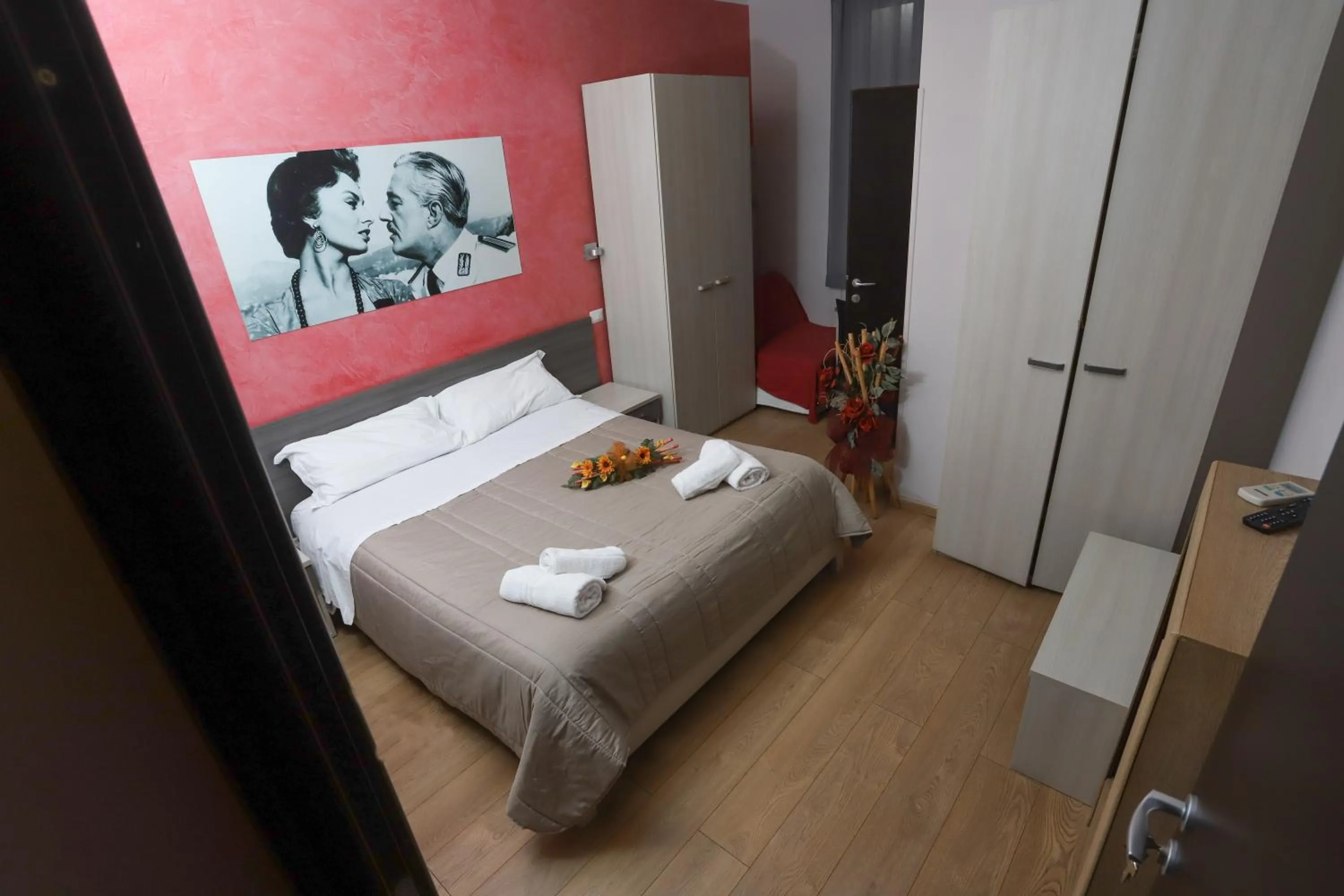 Bed in B&B Central Palace King Of Rome