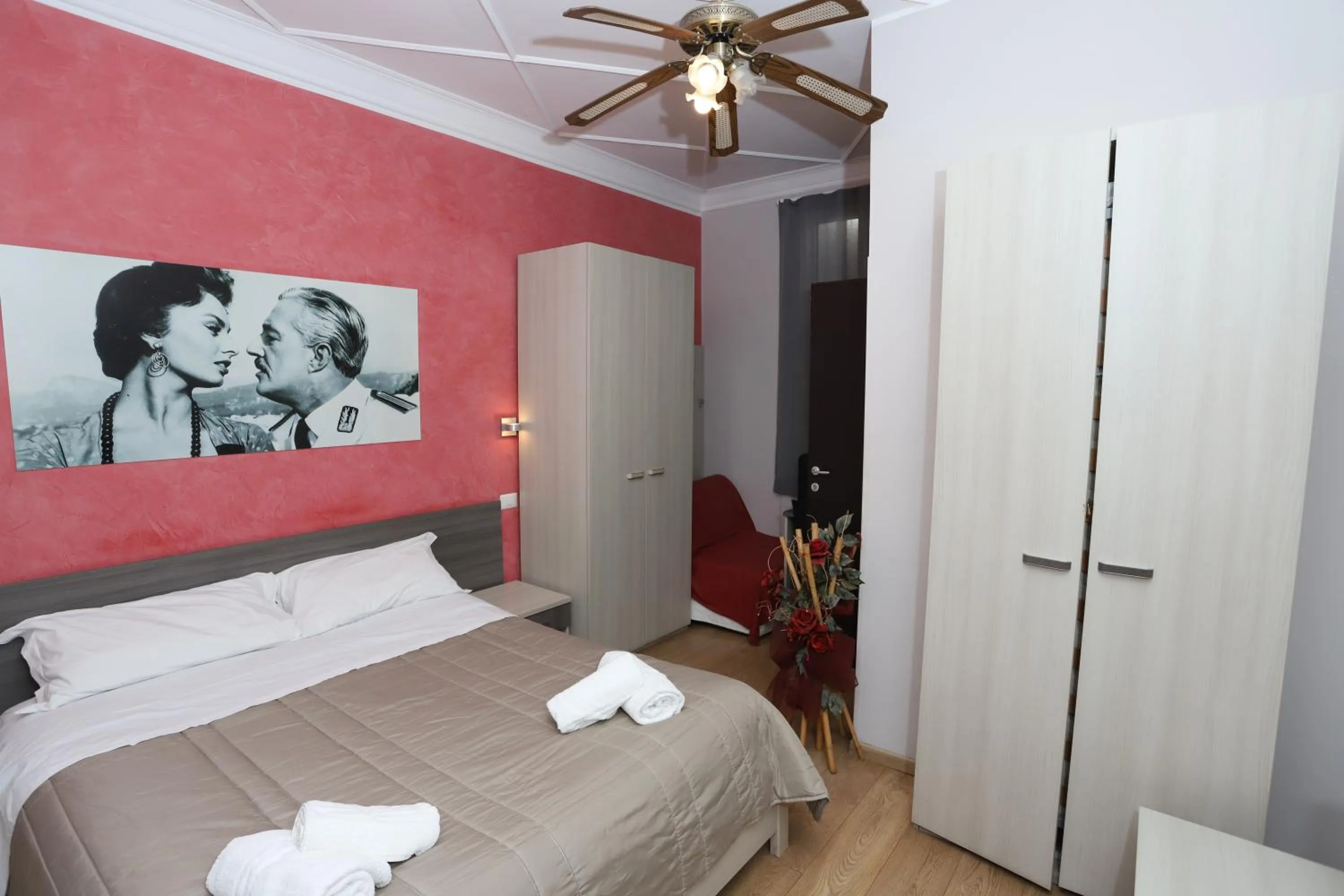 Bed in B&B Central Palace King Of Rome