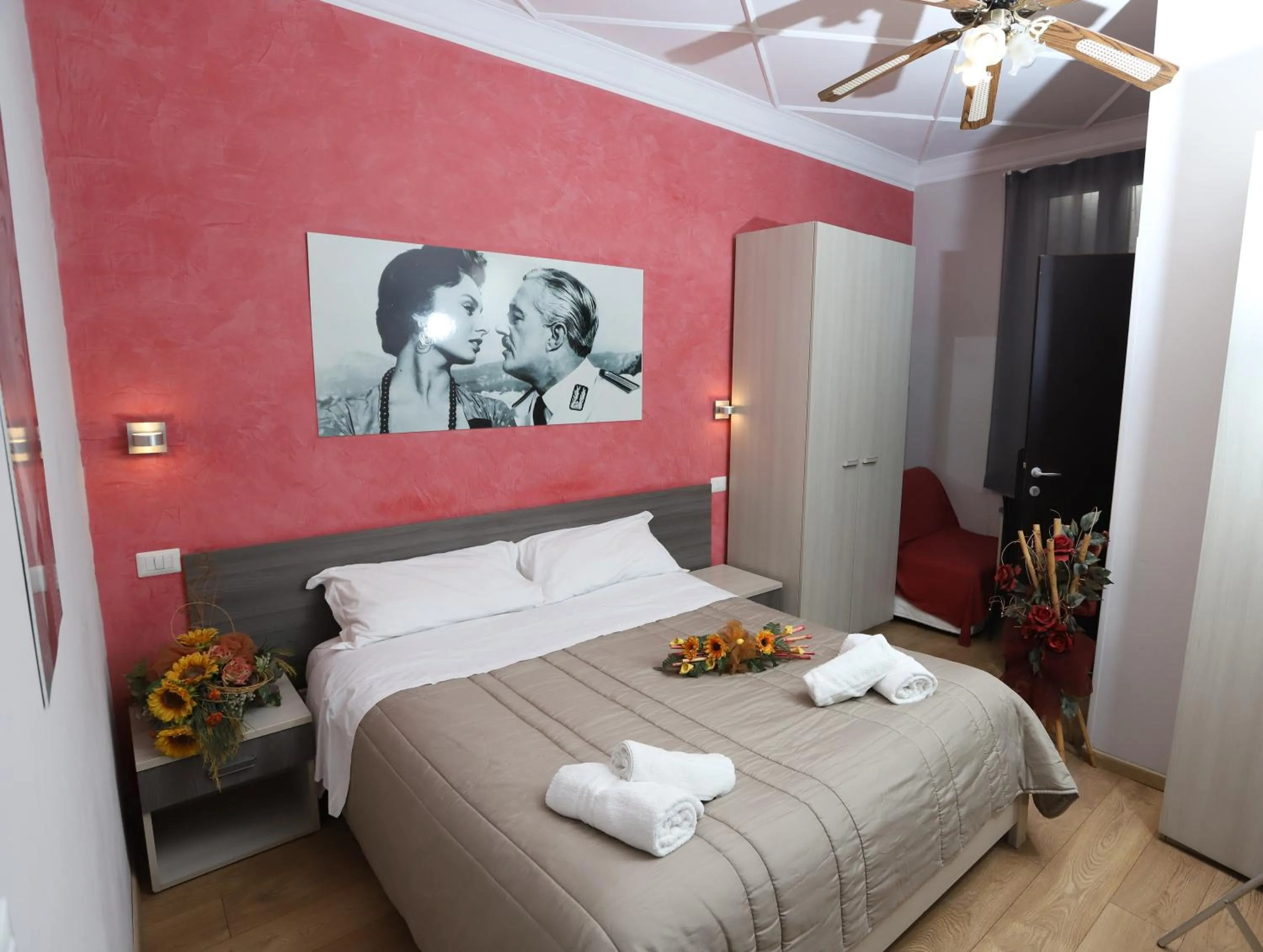 Bed in B&B Central Palace King Of Rome