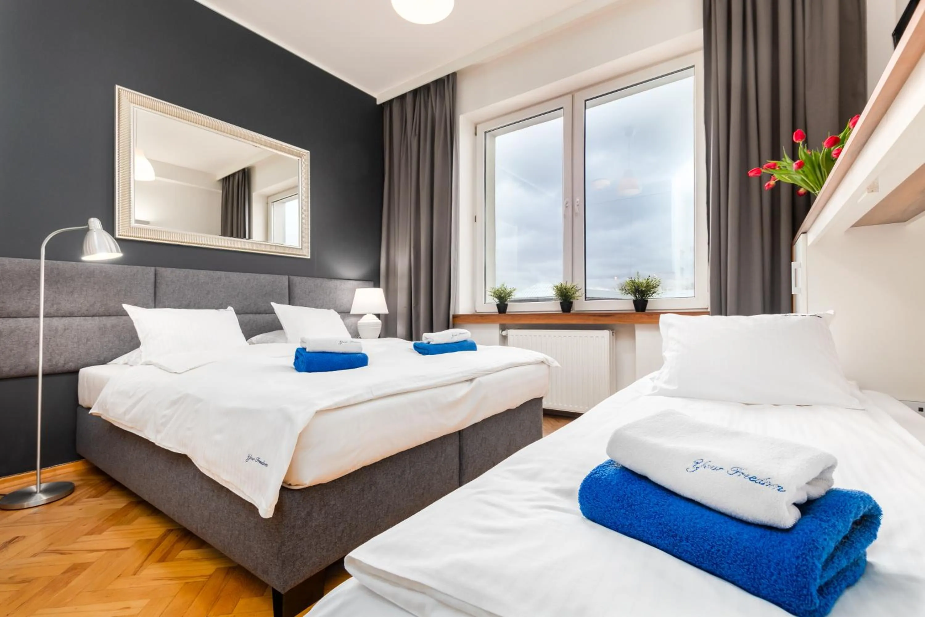 Bed in Smolna Apartments by Your Freedom