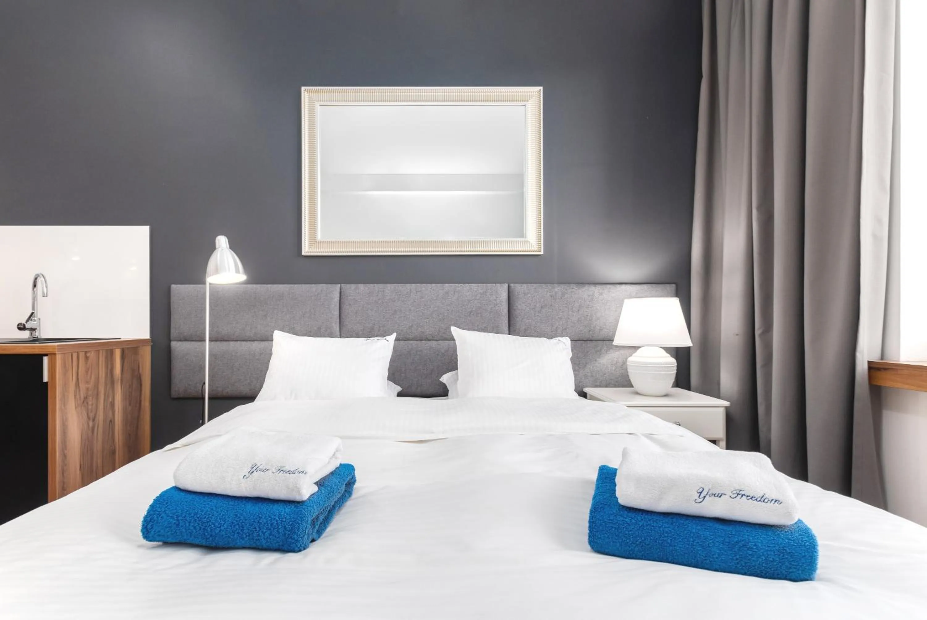 Bed in Smolna Apartments by Your Freedom