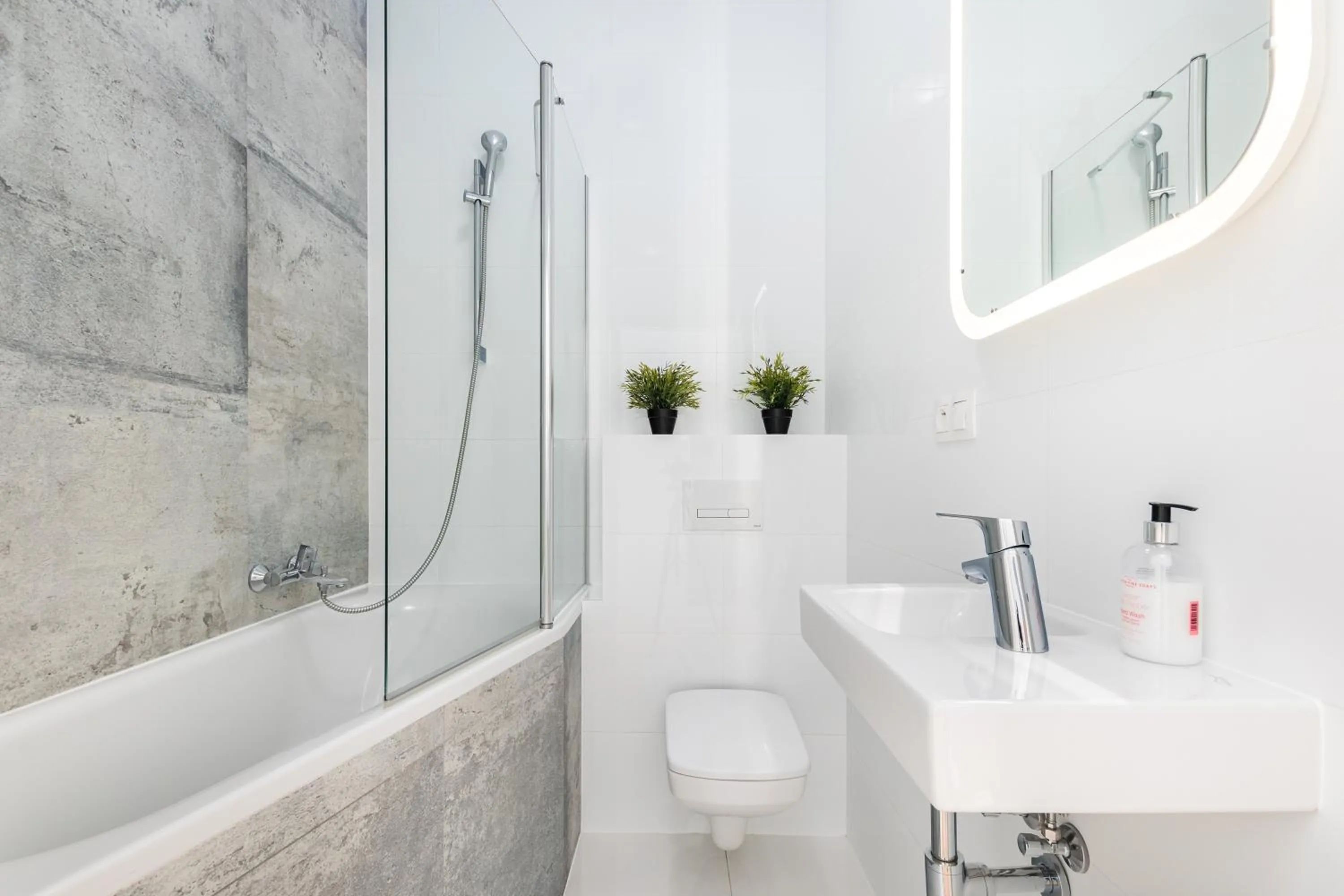 Bathroom in Smolna Apartments by Your Freedom