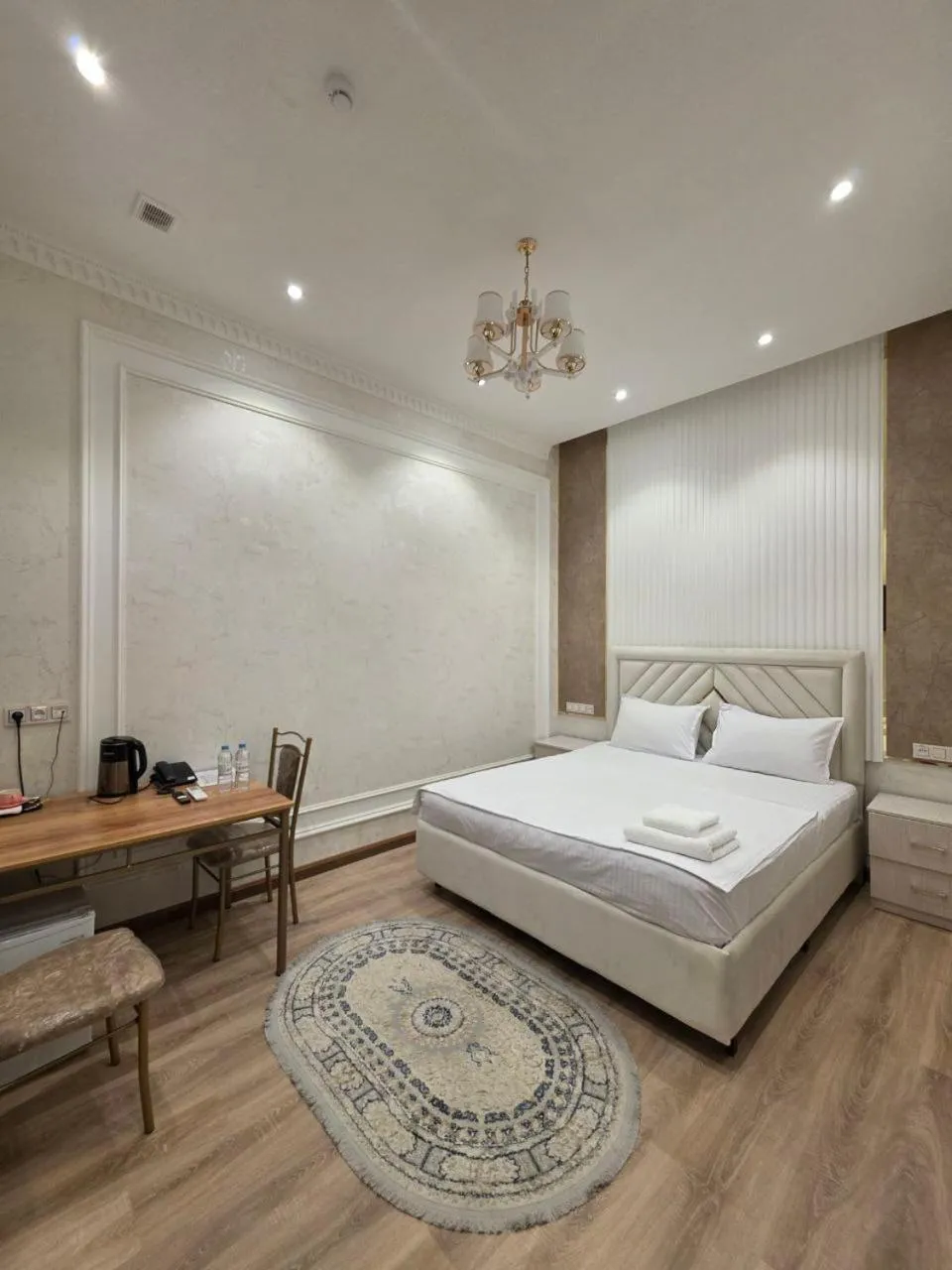 Bed in Old City Samarkand Hotel