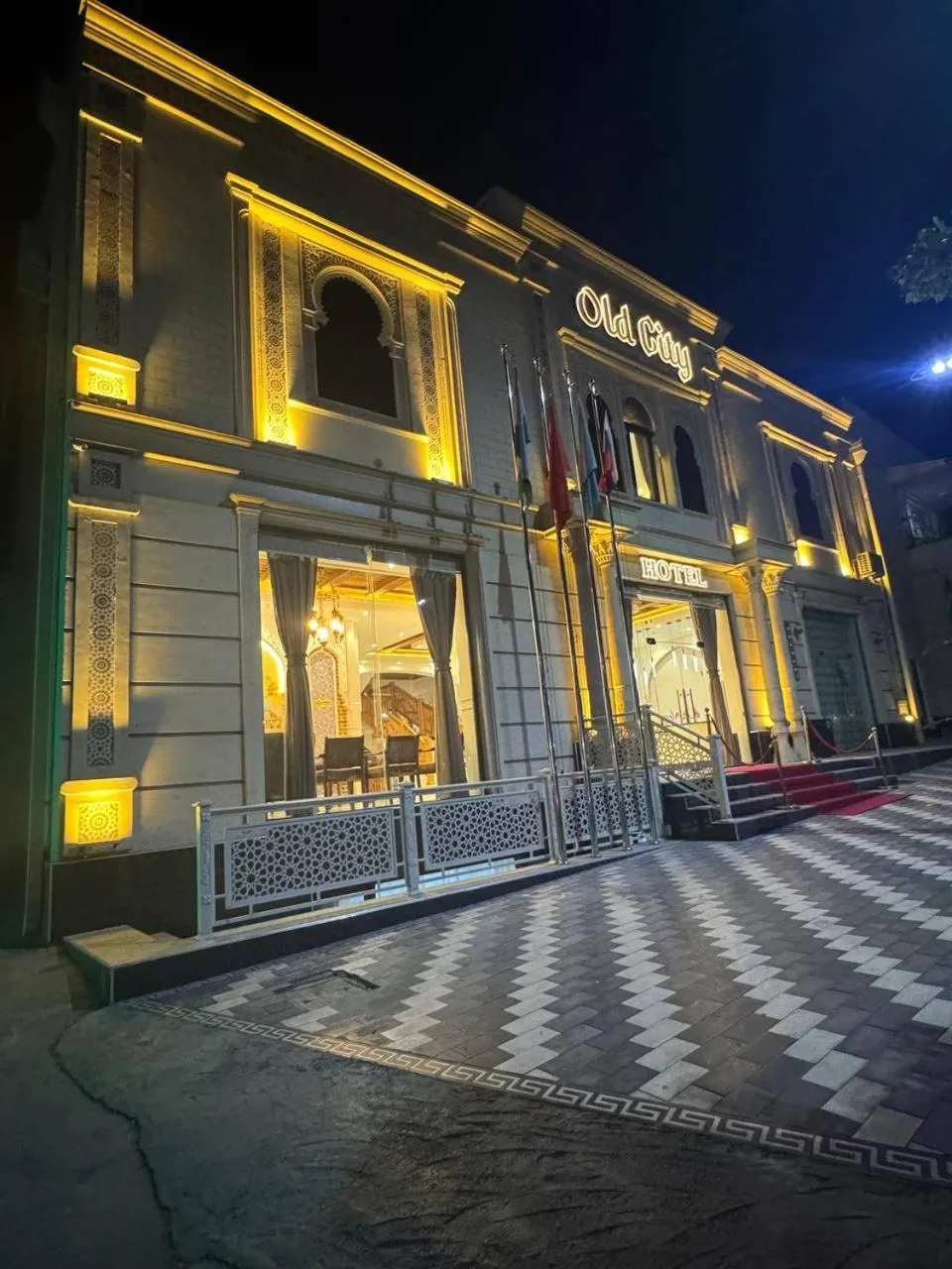 Property building in Old City Samarkand Hotel