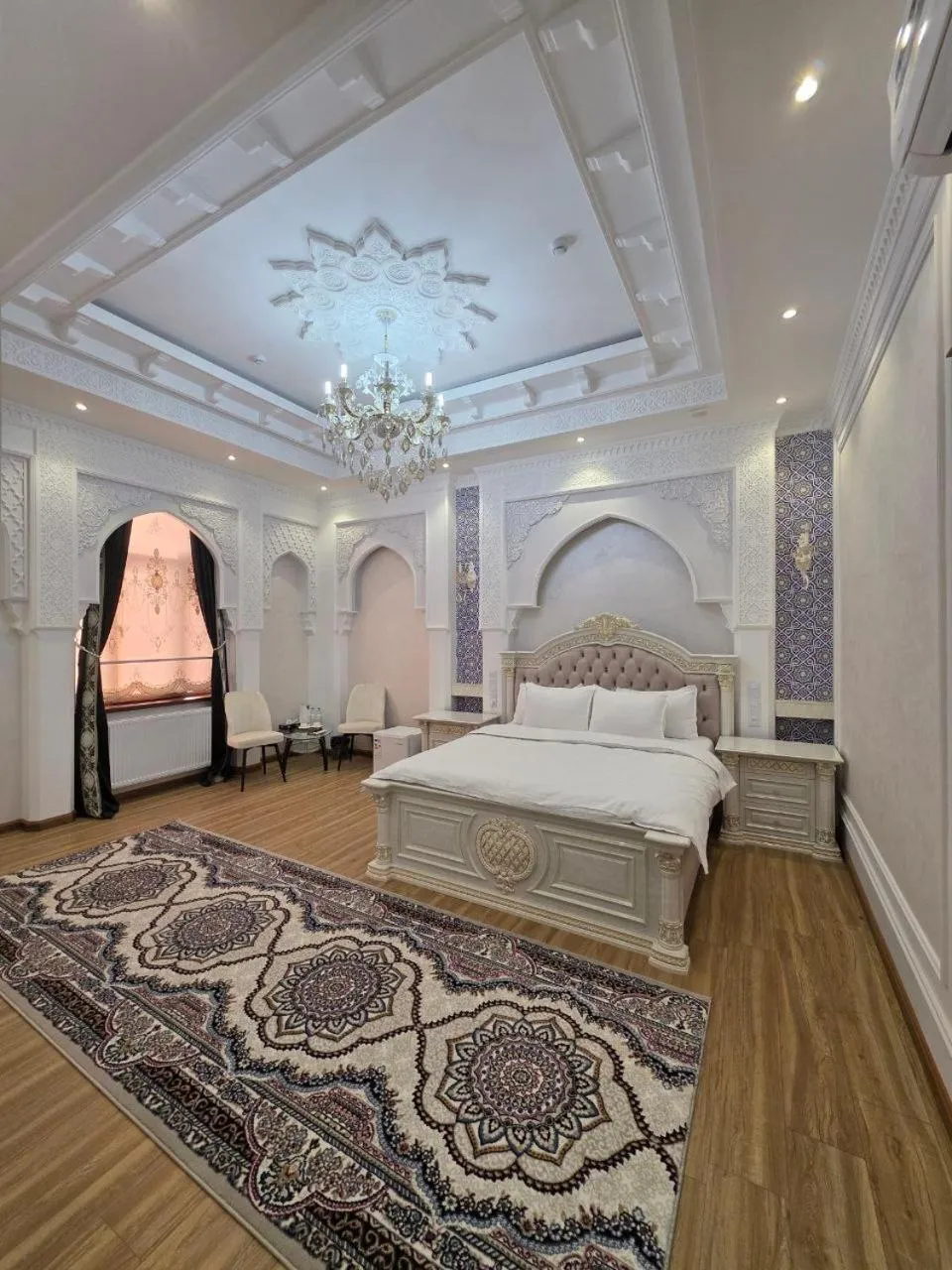 Bed in Old City Samarkand Hotel