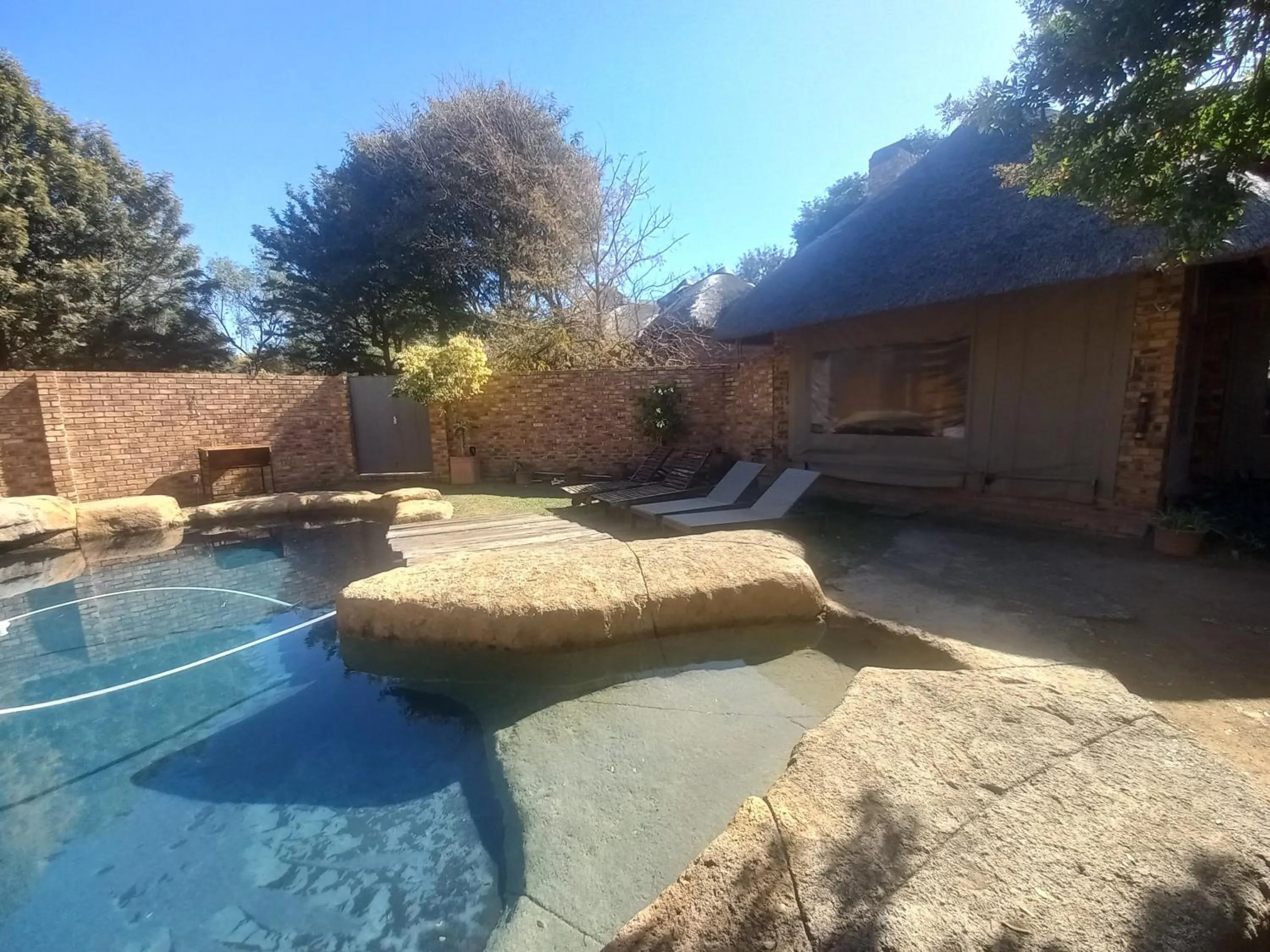 Swimming pool in Khaya Africa Guesthouse