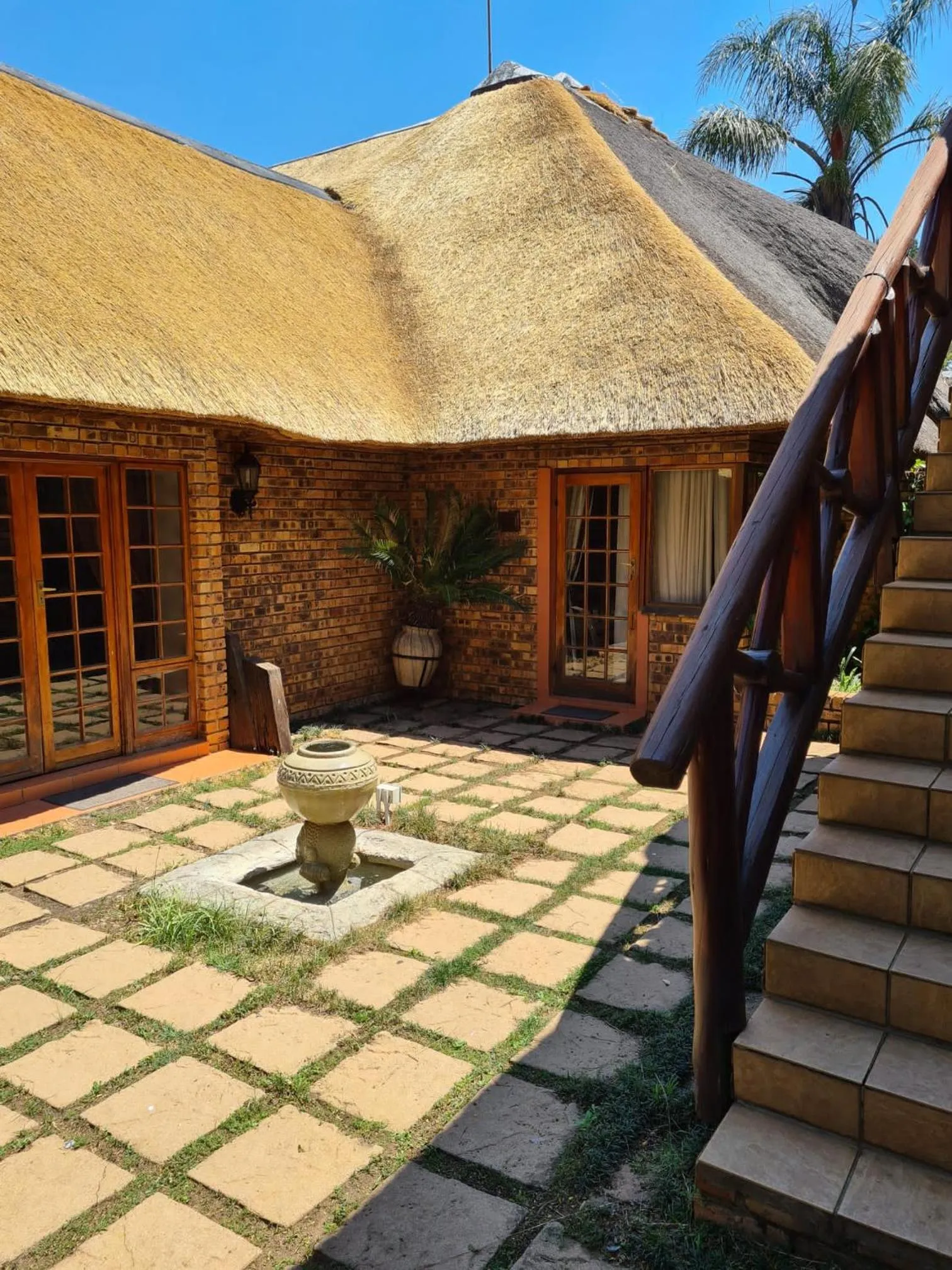 Facade/entrance in Khaya Africa Guesthouse