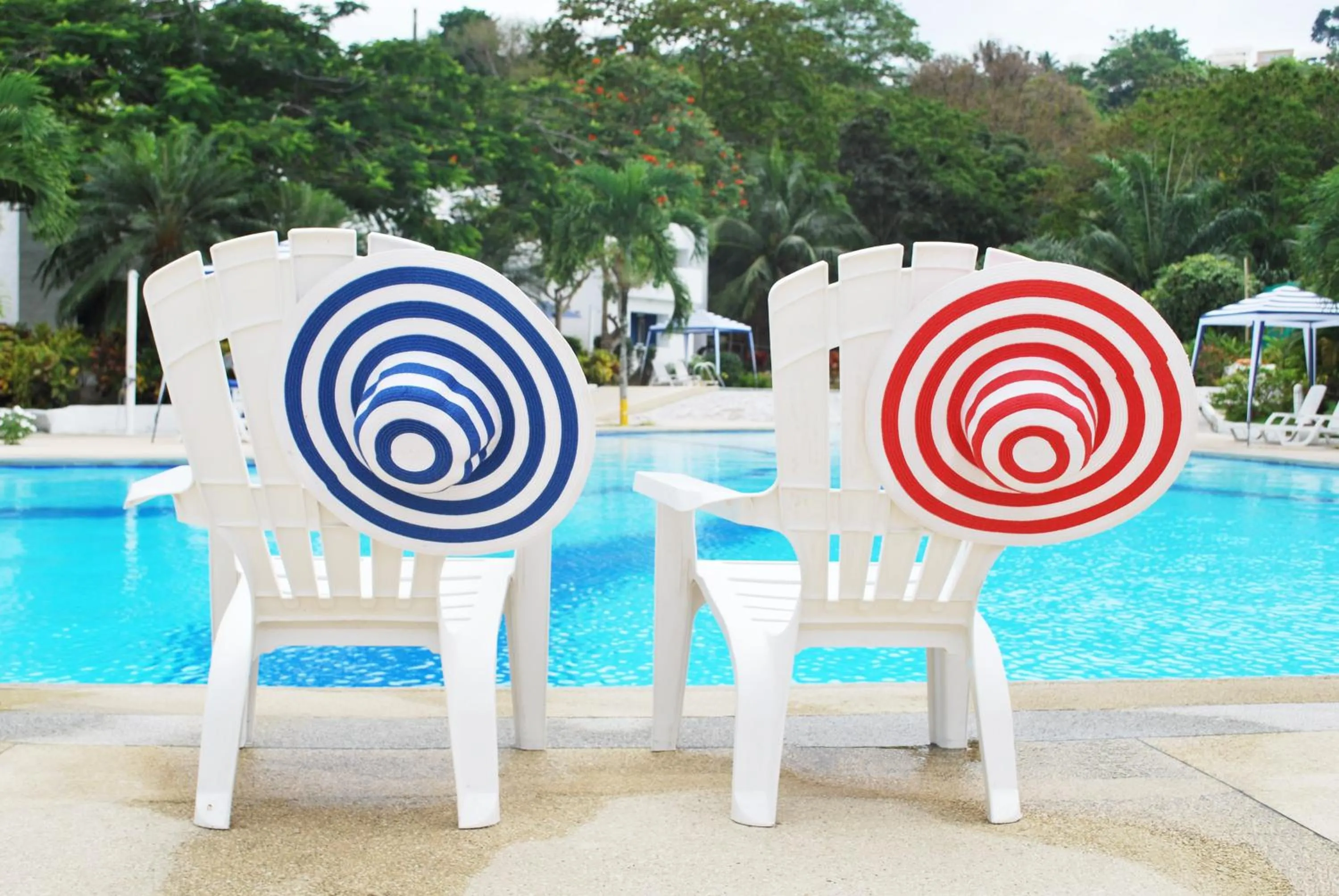 Swimming pool in Hotel Green 9 & Beach Resort Casablanca