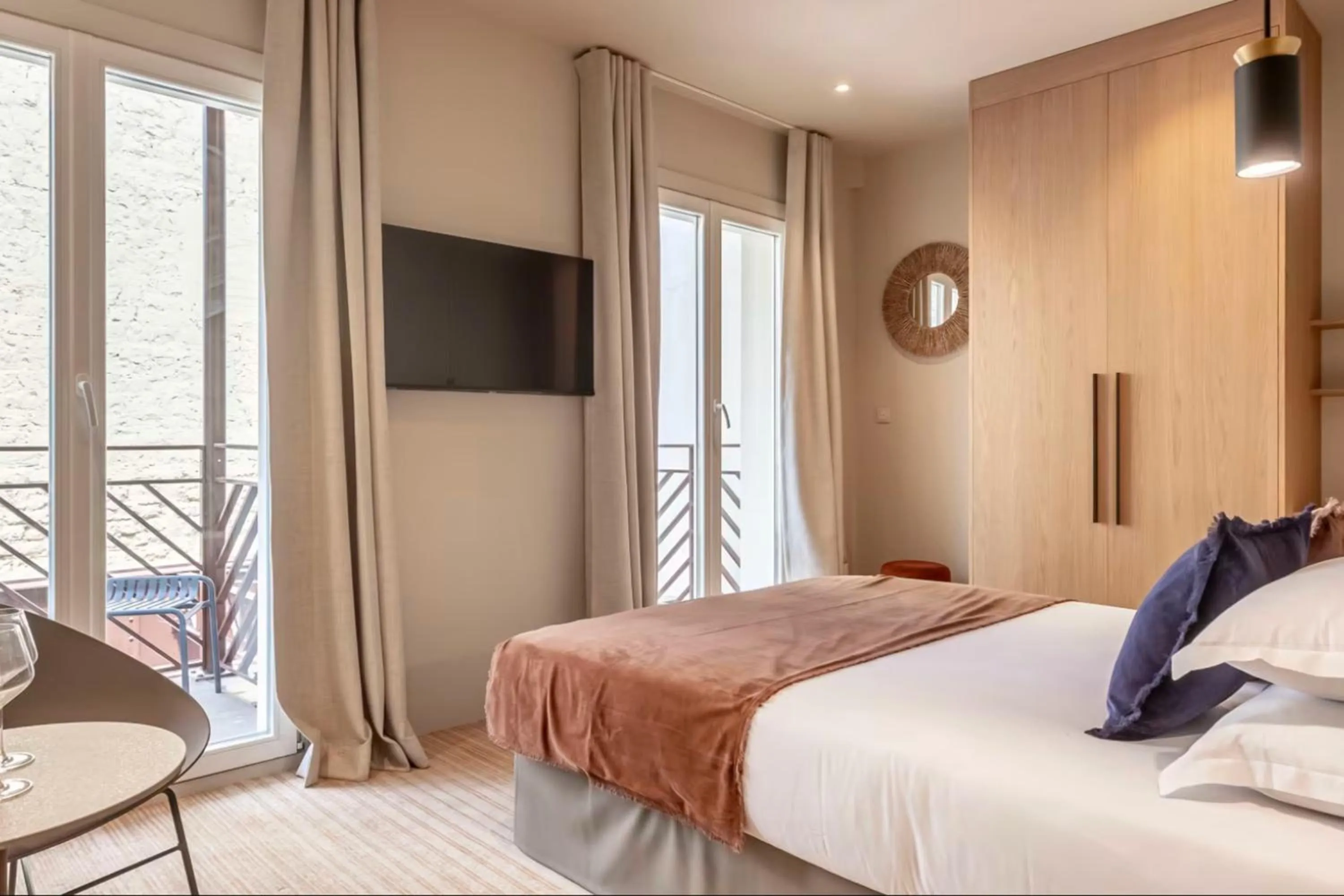 Bedroom, Bed in Suites FL By Sweett