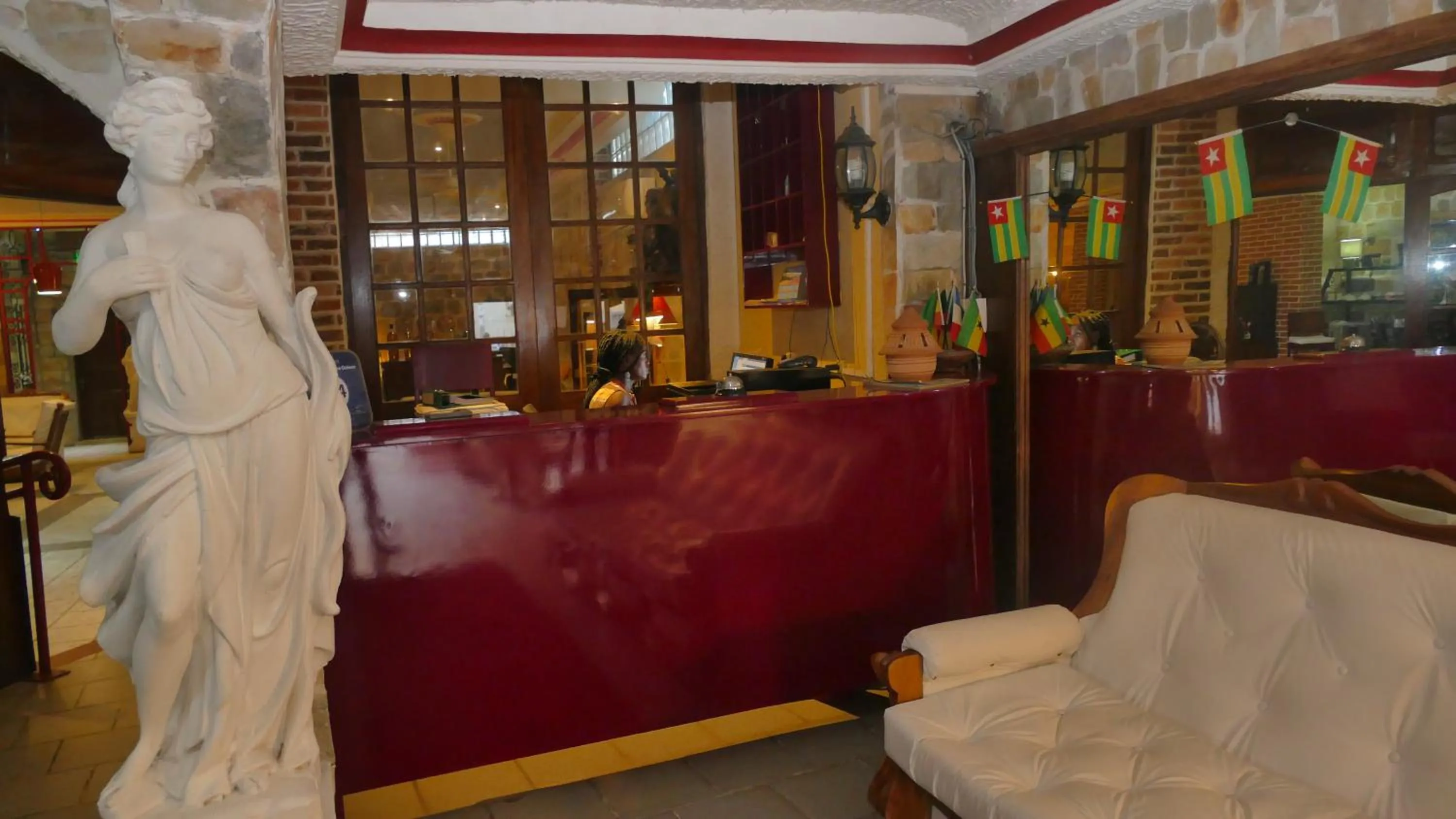 Lobby or reception in Résidence Hôtelière Océane