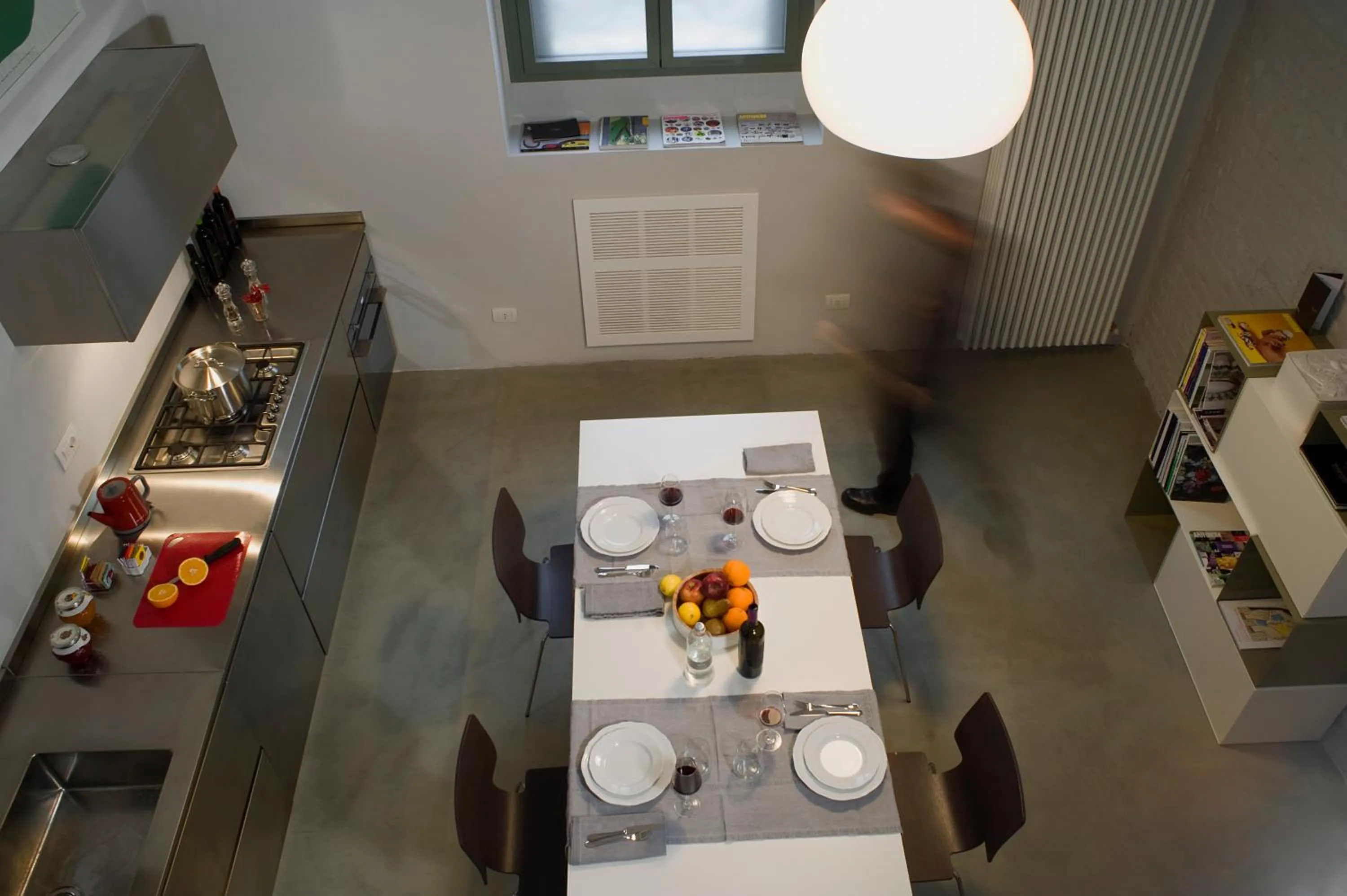 Dining area in Milan Design Suites