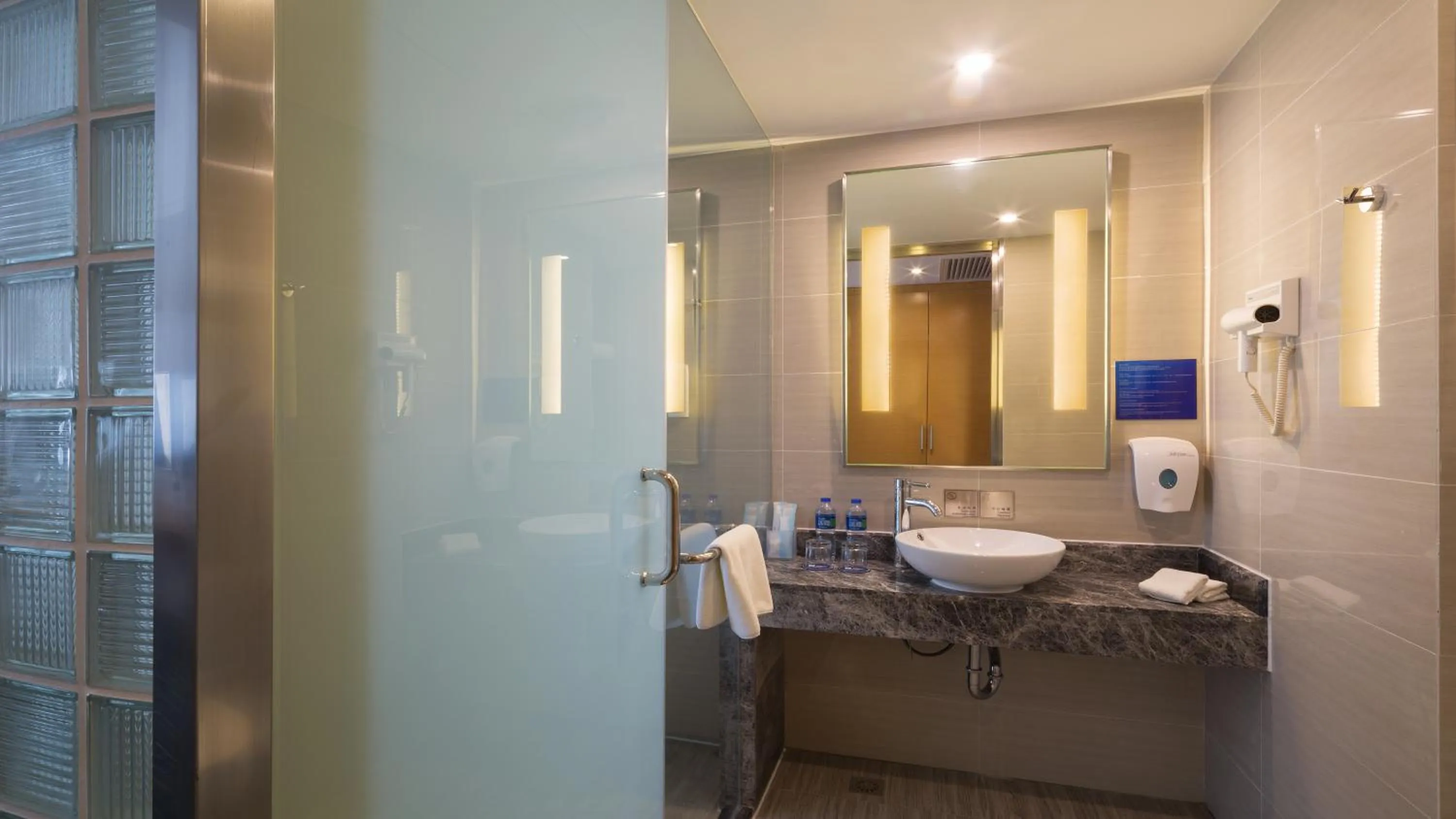 Shower in Holiday Inn Express Shanghai New Jinqiao by IHG