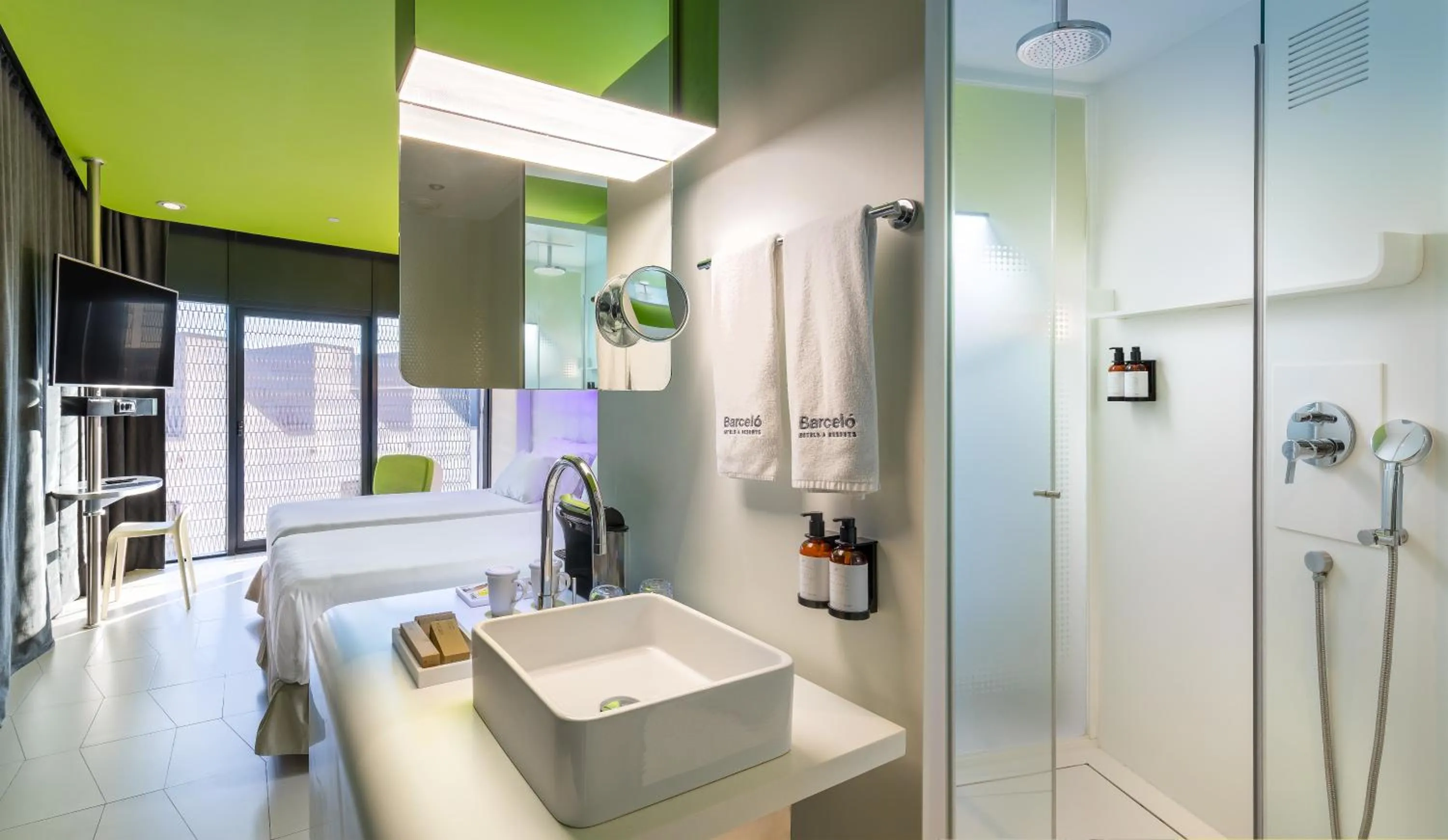 Bedroom, Bed in Barceló Raval