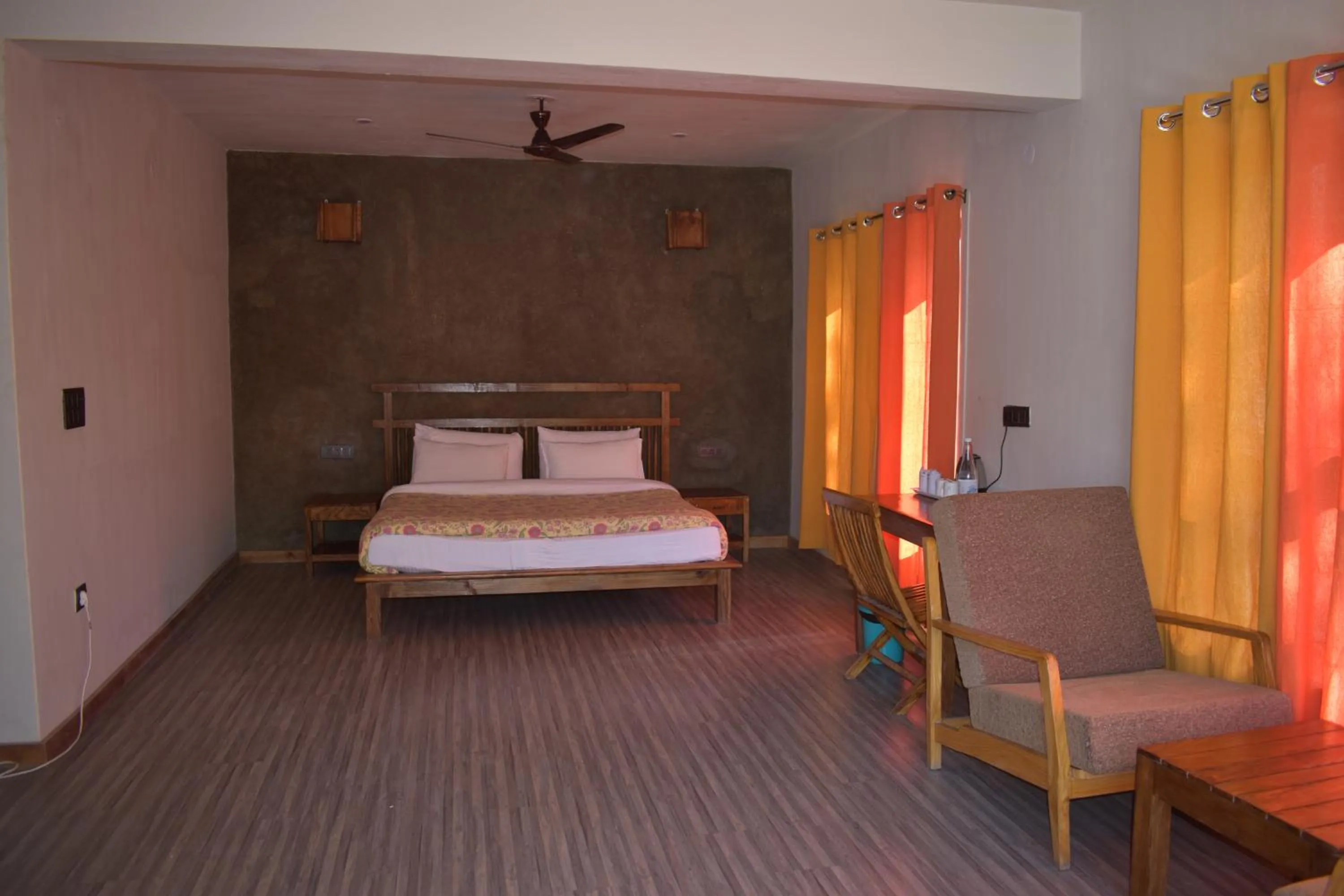 Bedroom, Bed in Nubra Ecolodge