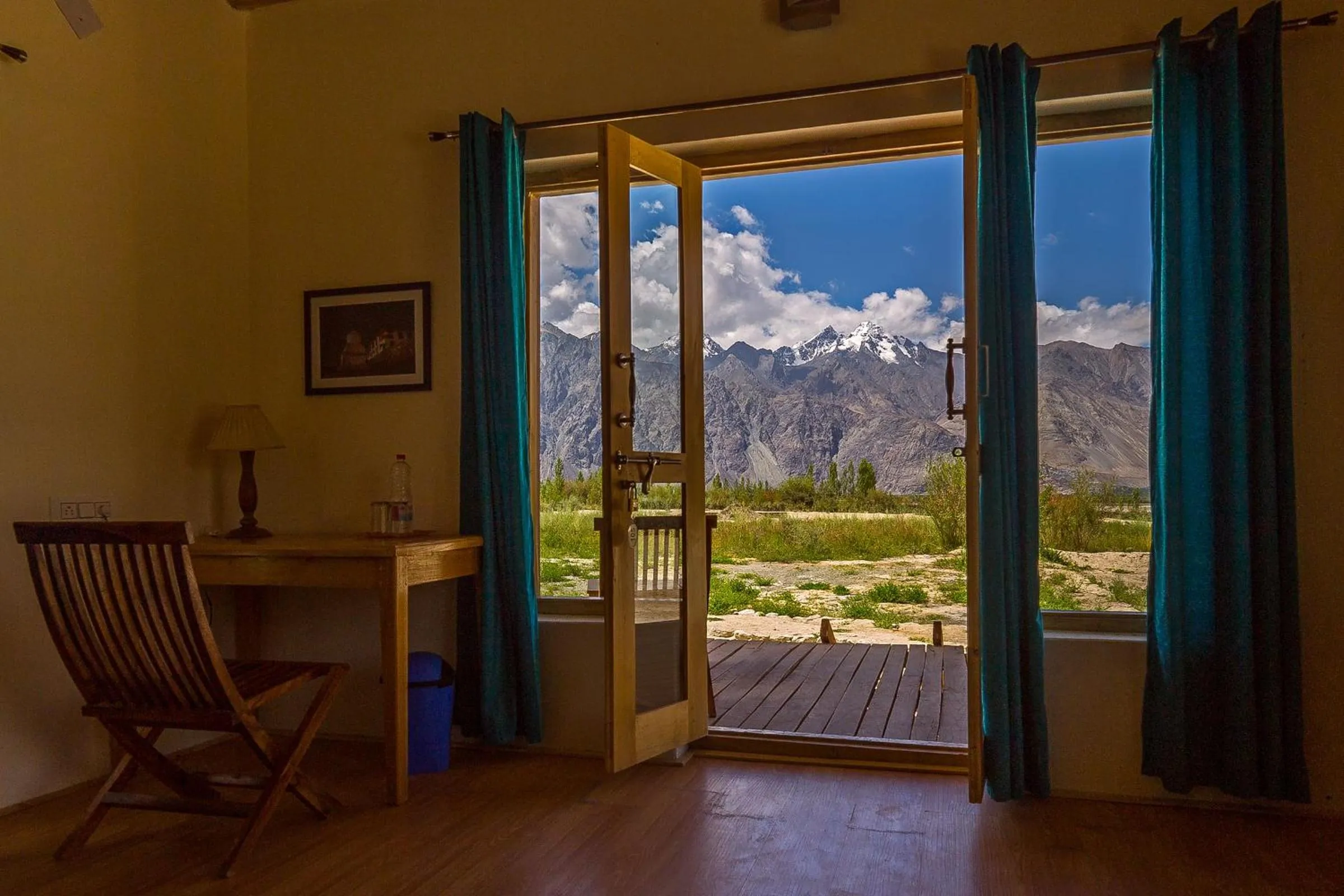 View (from property/room) in Nubra Ecolodge
