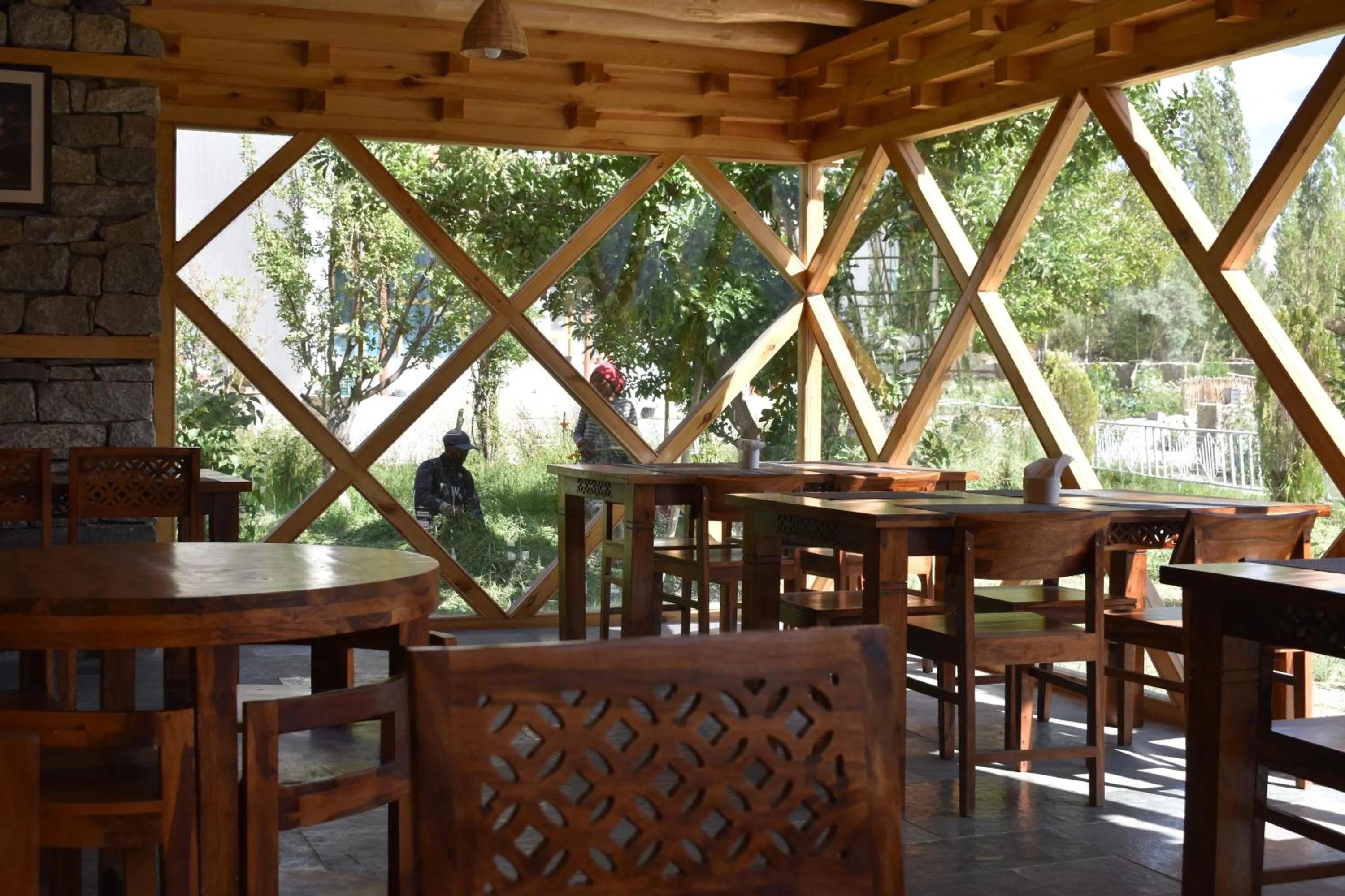 Restaurant/places to eat in Nubra Ecolodge