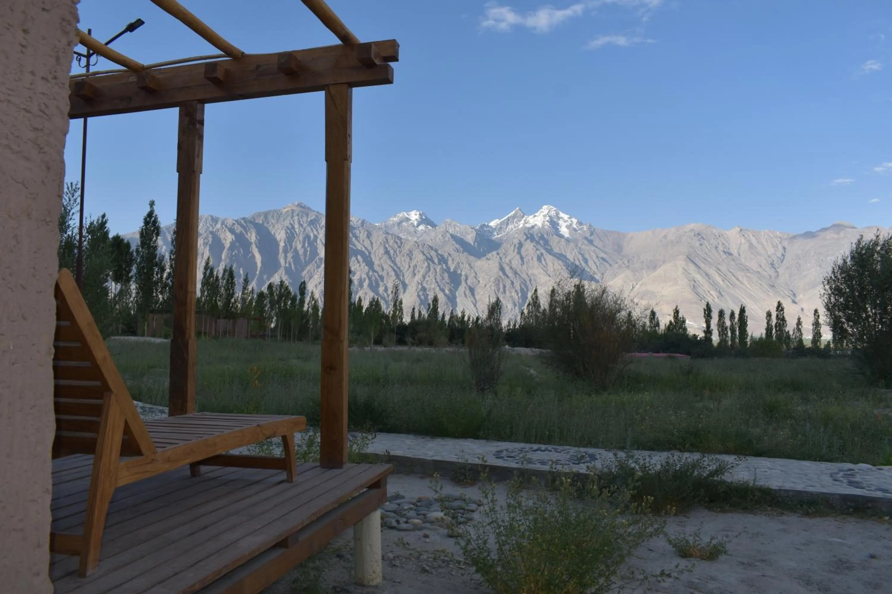 View (from property/room) in Nubra Ecolodge