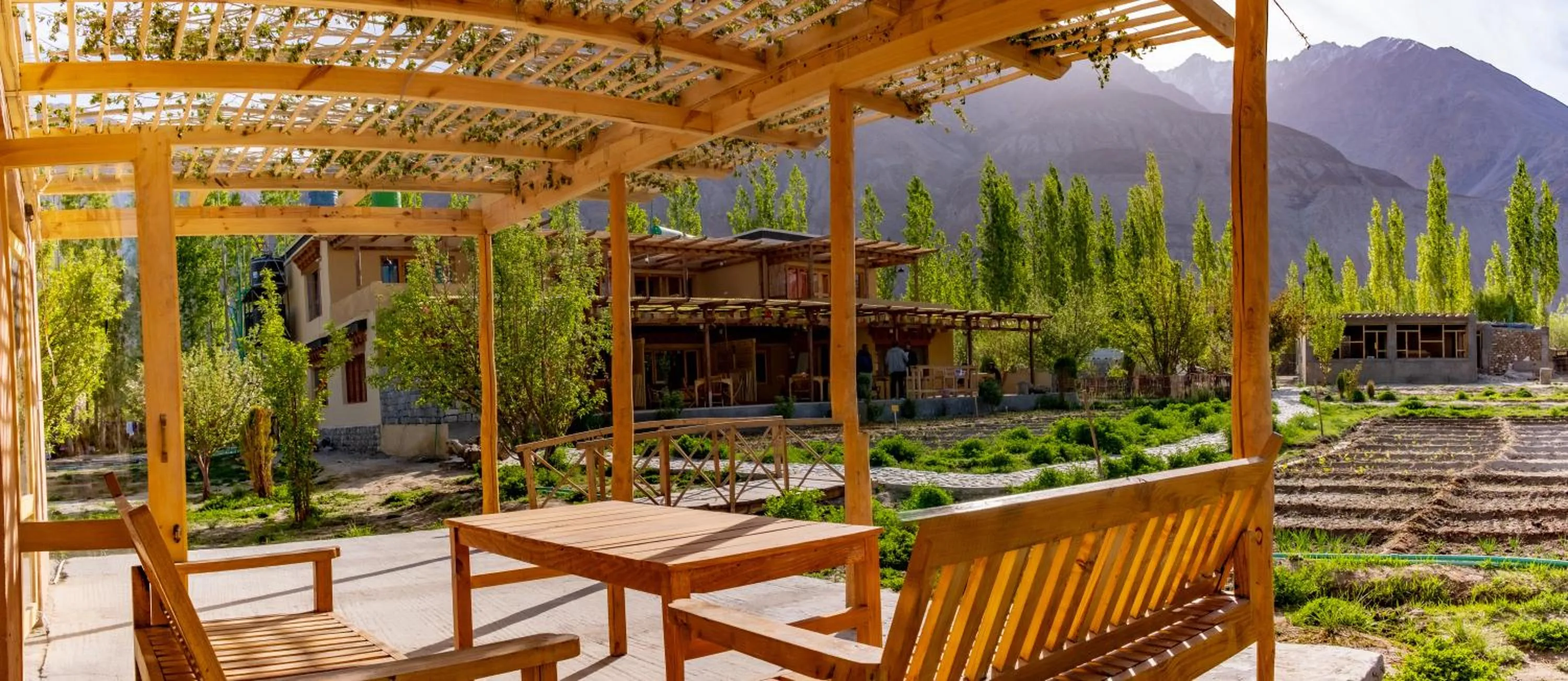 Property building in Nubra Ecolodge