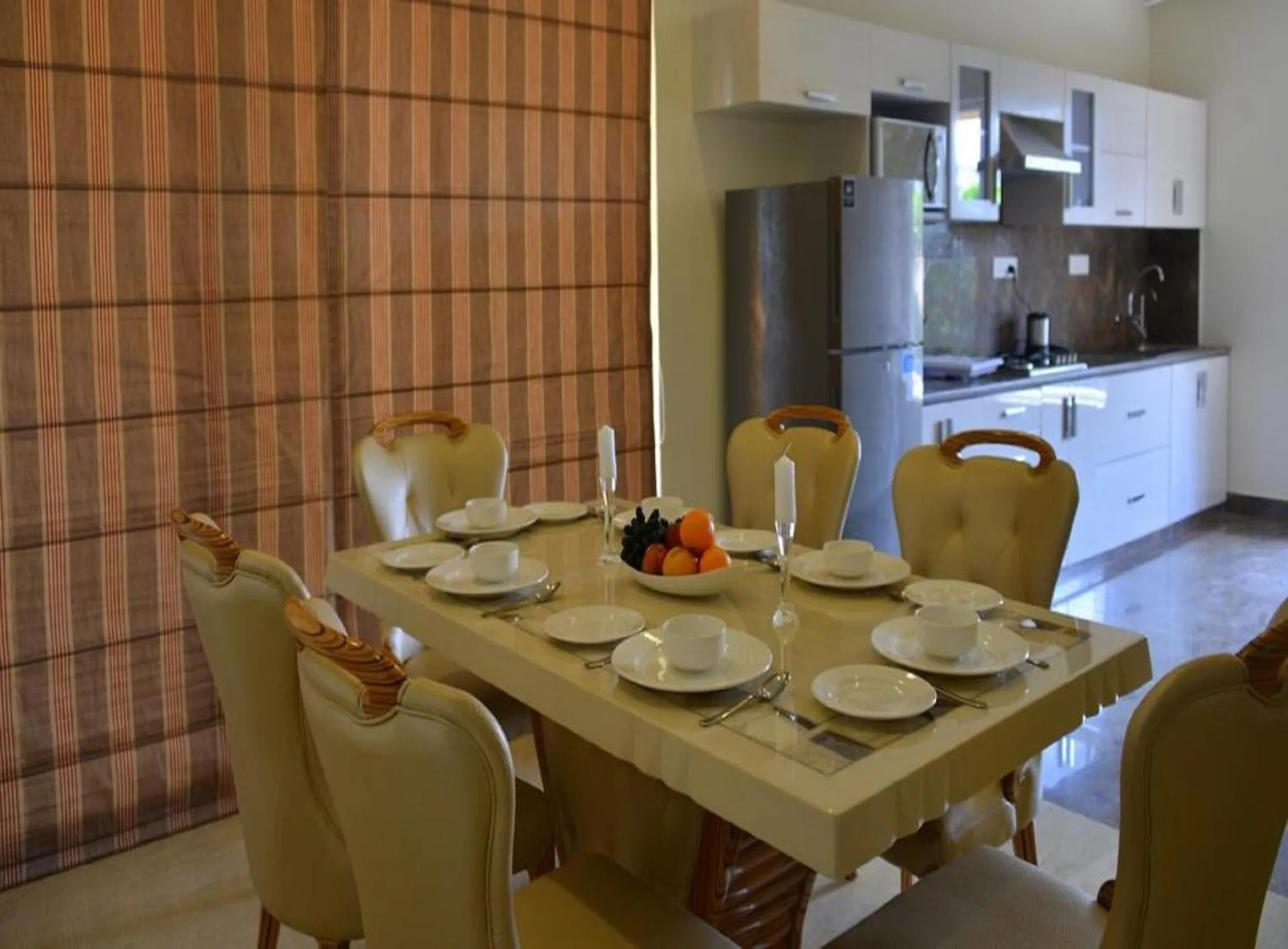 Kitchen or kitchenette in Orabella Villas & Suites