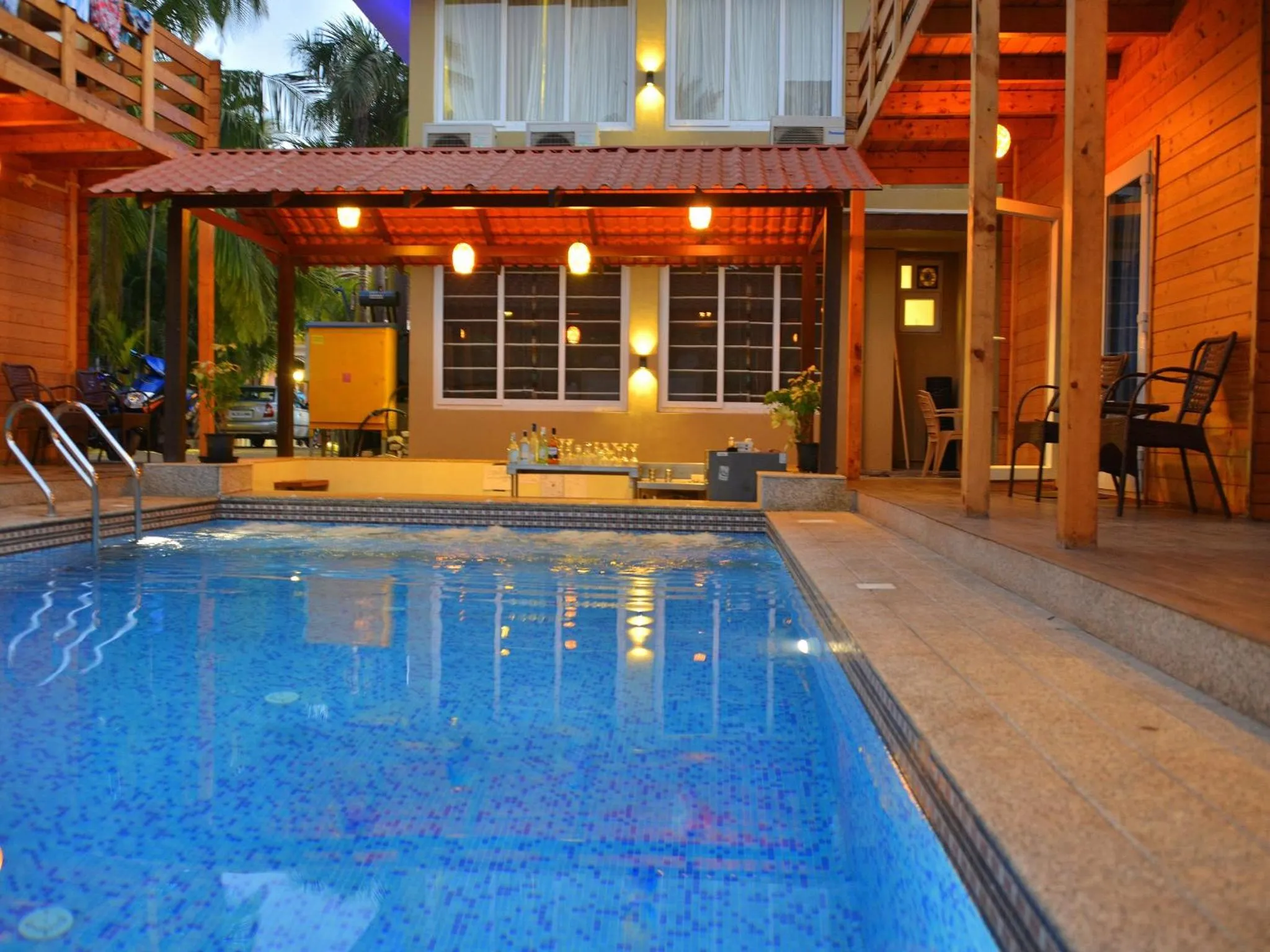 Swimming pool in Orabella Villas & Suites