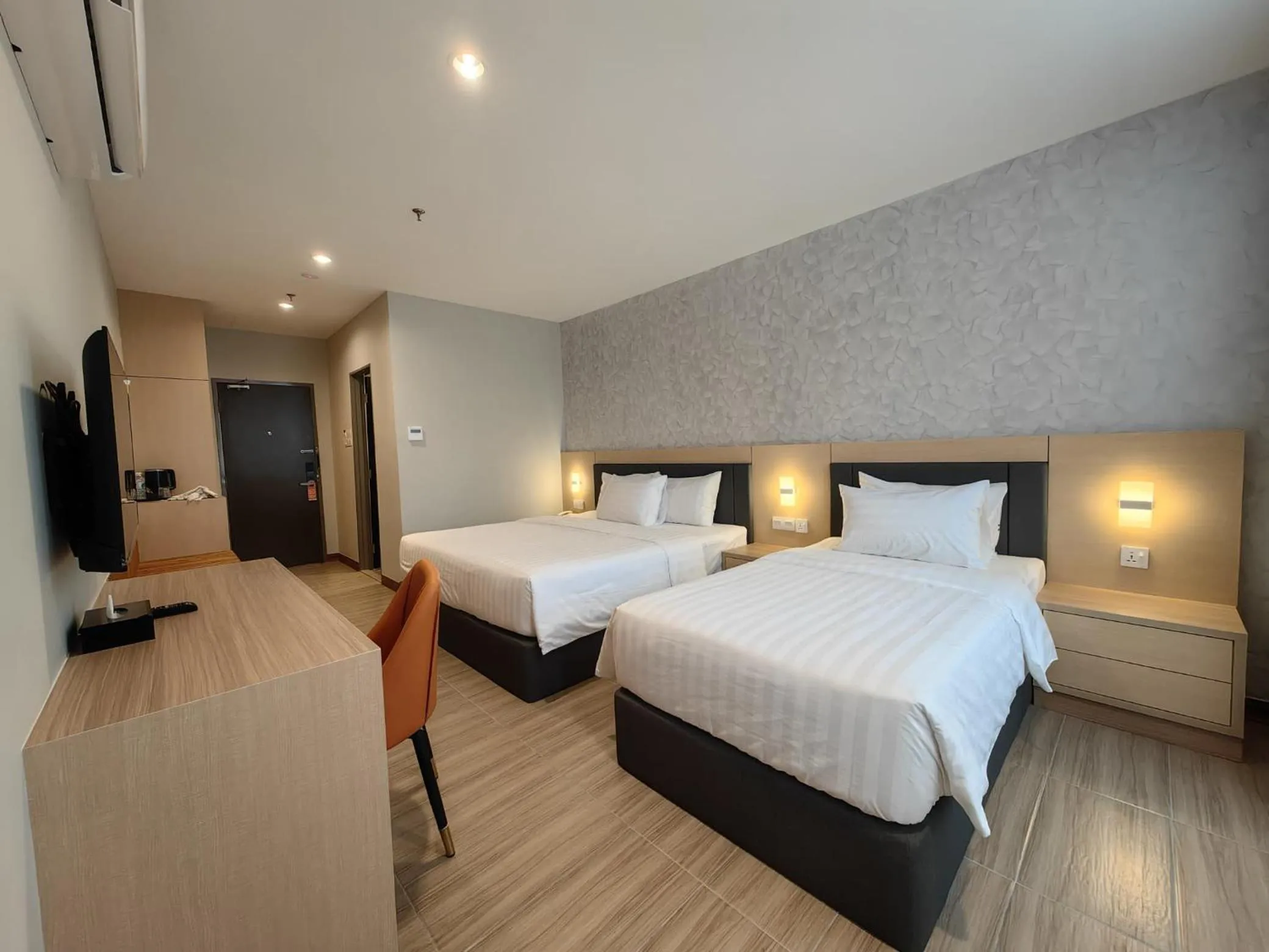 Bed in Forum Hotel Penang