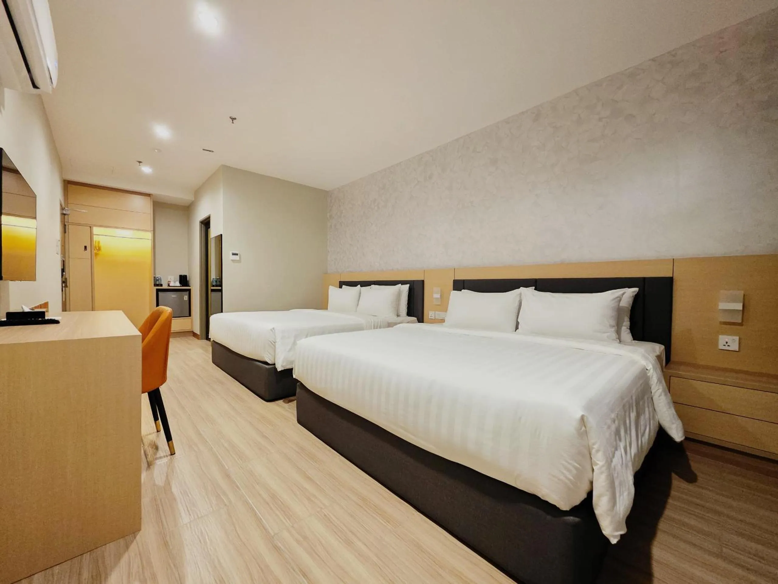 Bed in Forum Hotel Penang