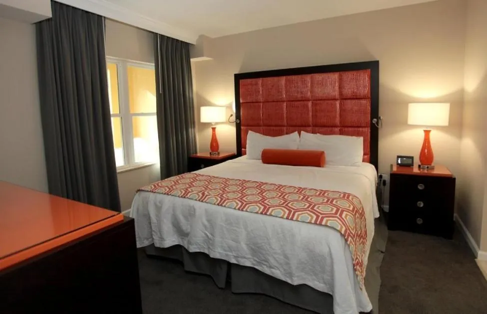 Bed in Vacation Village at Parkway