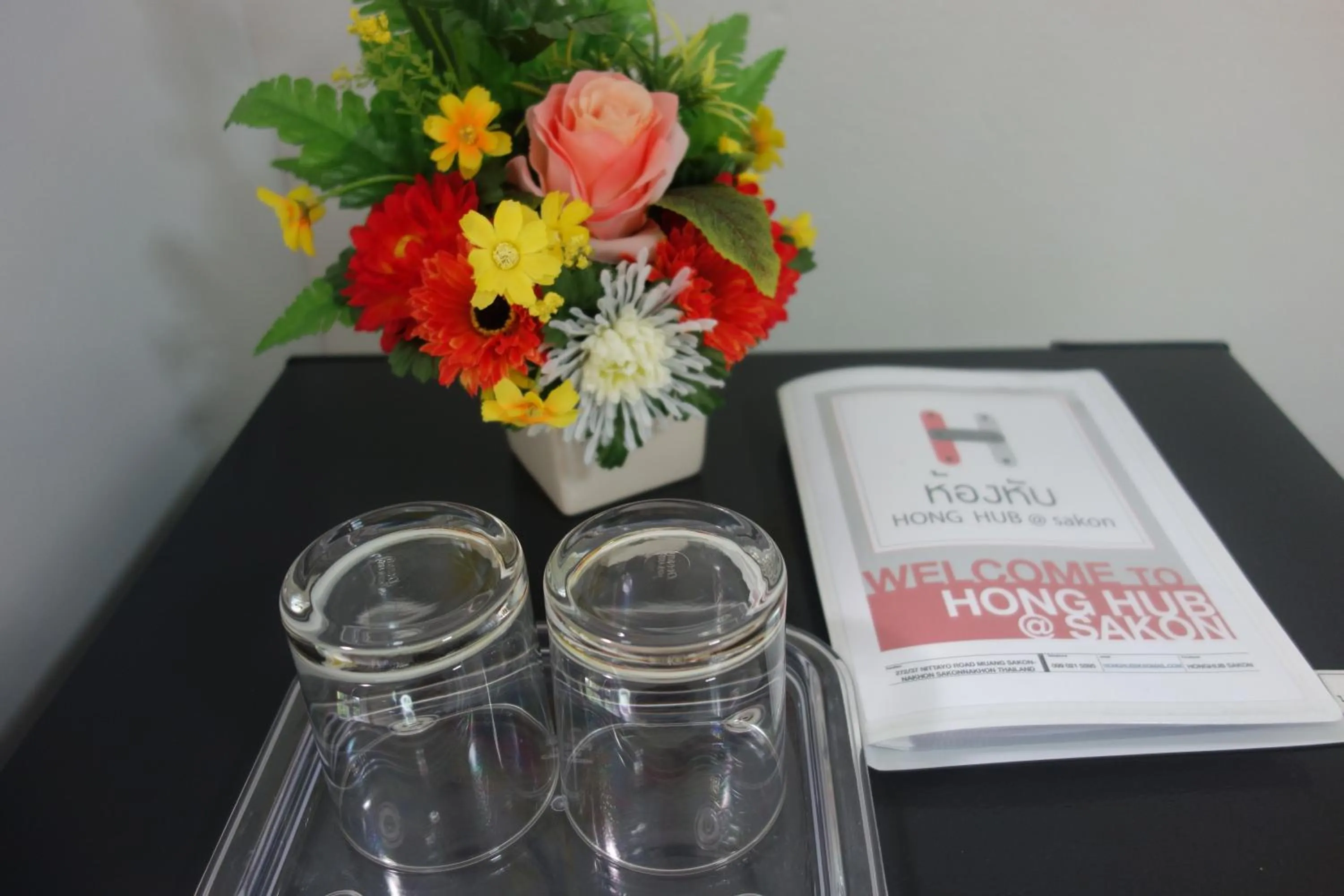 Decorative detail in Honghub Sakon Hotel