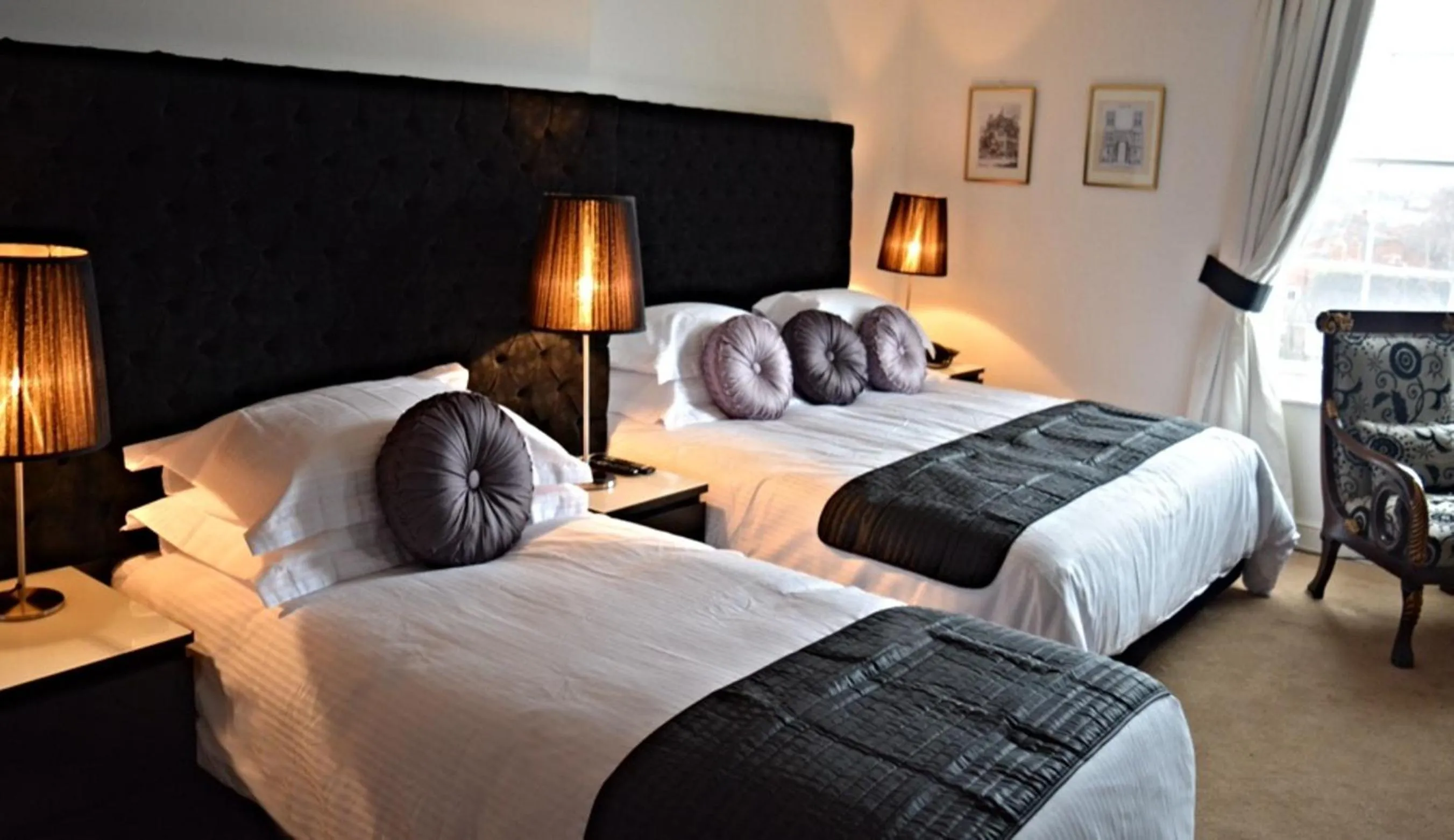 Bed in The Georgian Town House Hotel