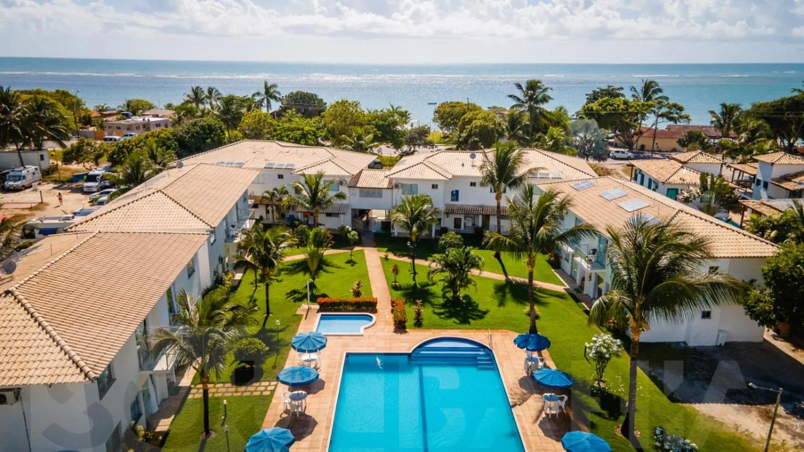 Bird's eye view in Porto Luar