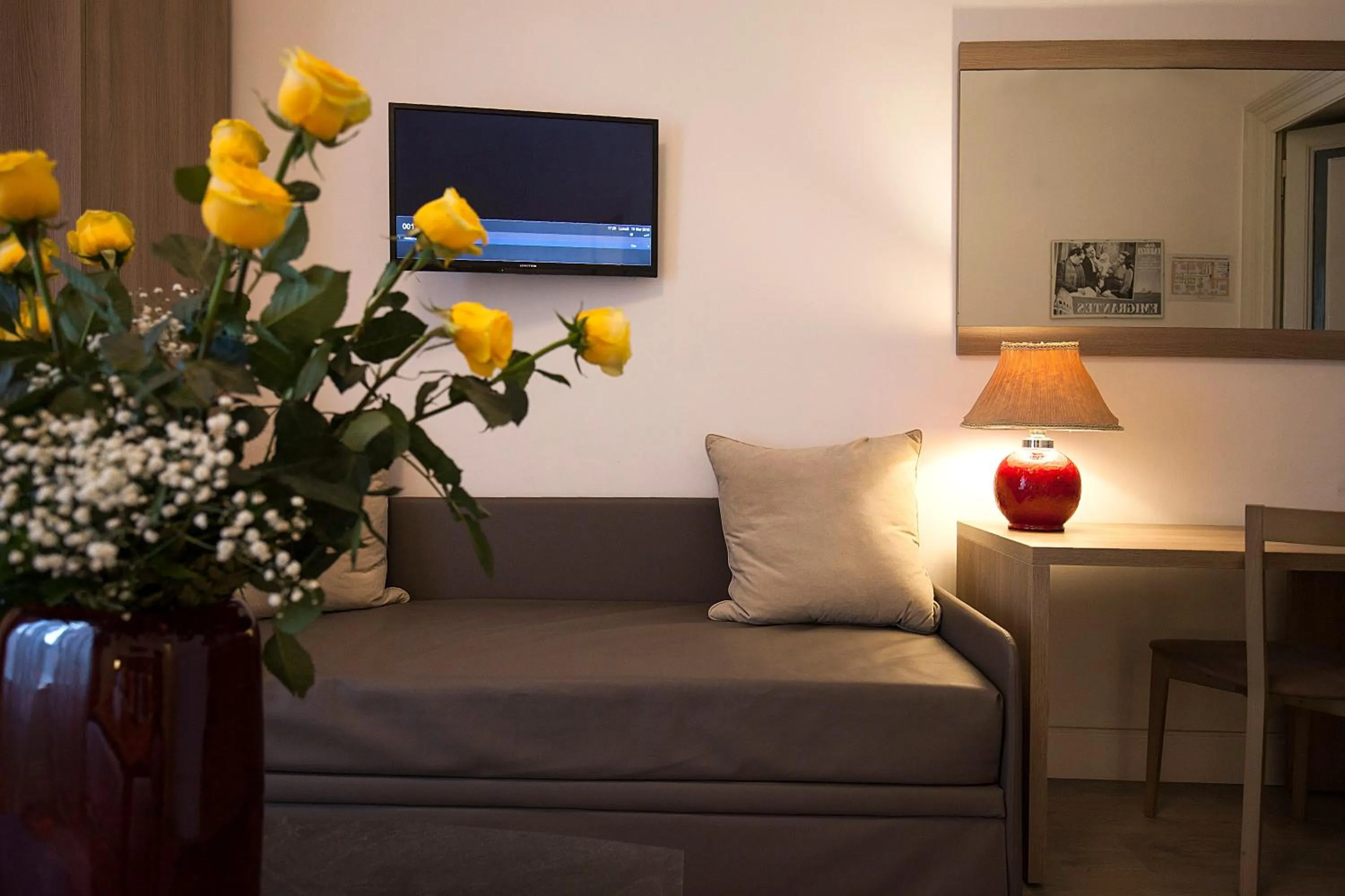 Living room in Roman Holidays cuore dell'Impero