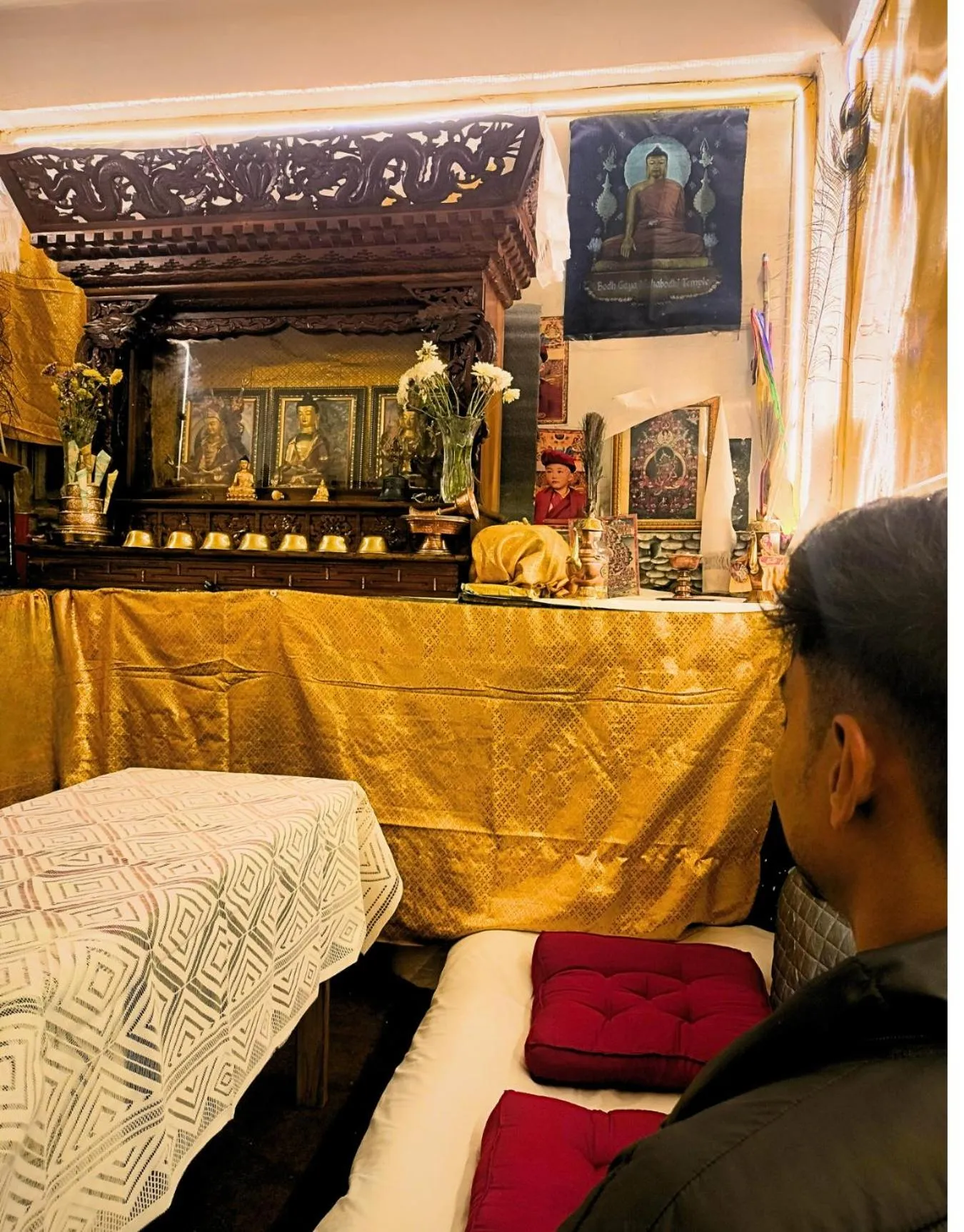 Place of worship in Hidden Monkey Stays Darjeeling, Batasia