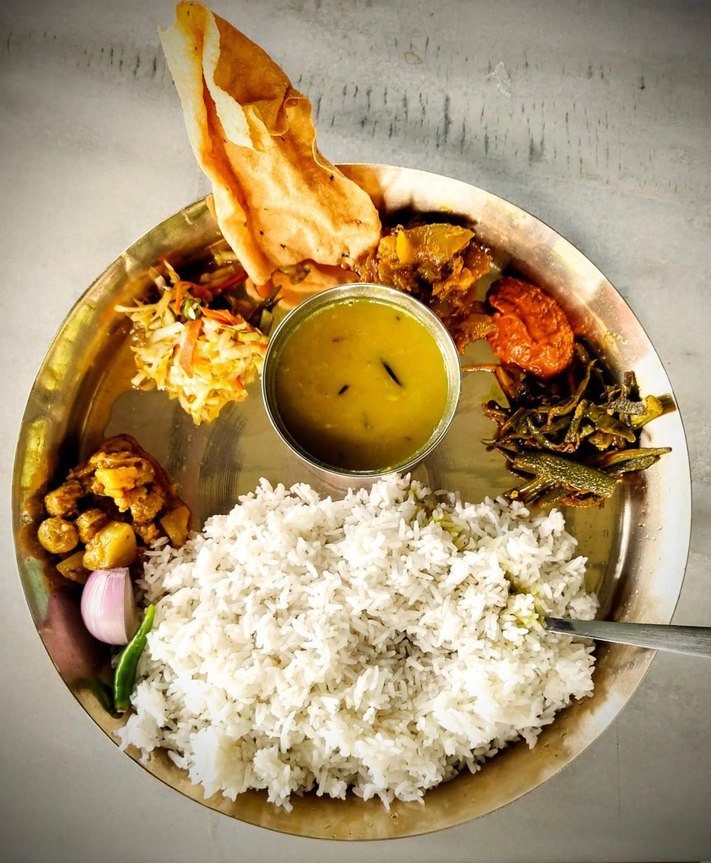 Food close-up in Hidden Monkey Stays Darjeeling, Batasia