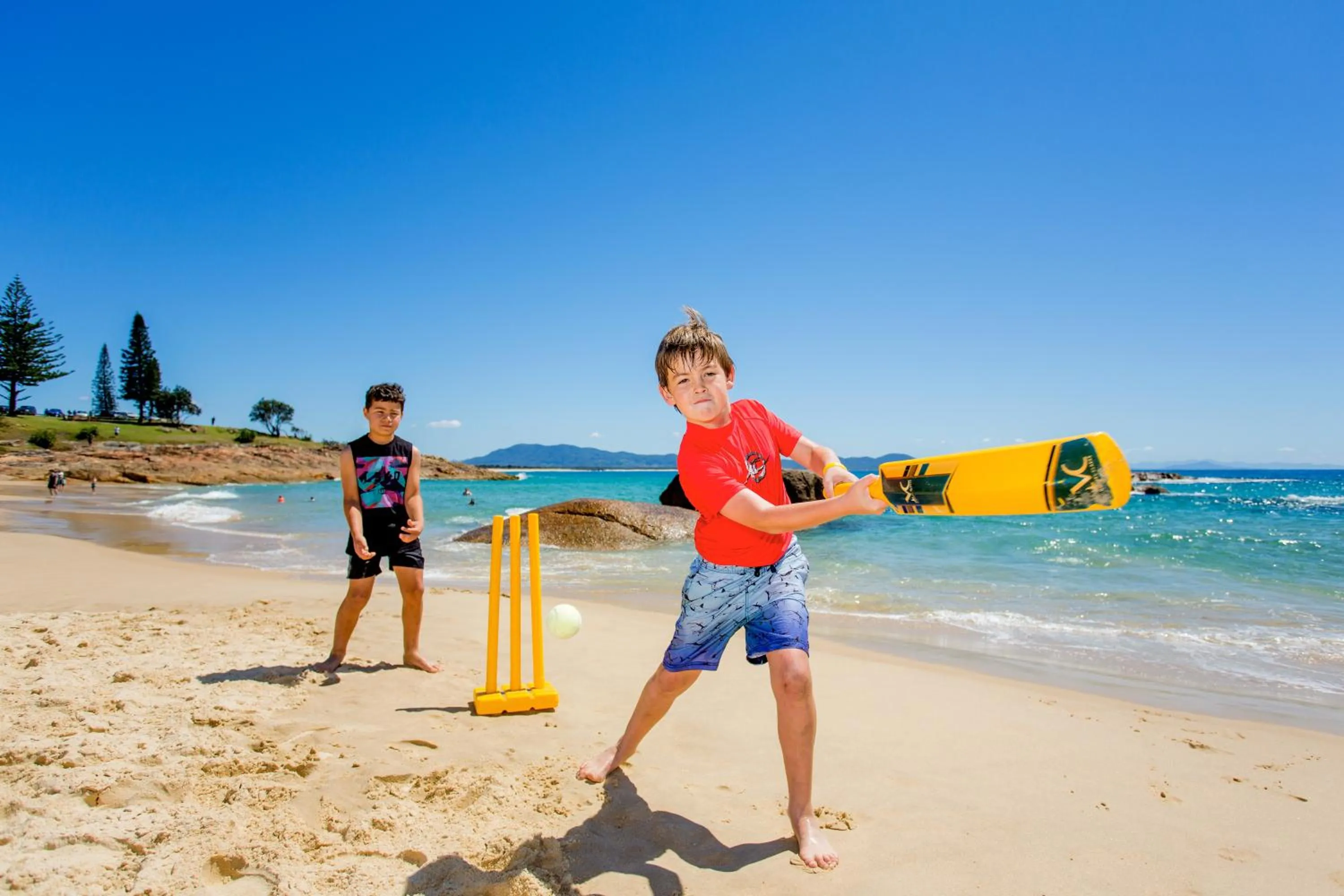 Beach in NRMA South West Rocks Holiday Park