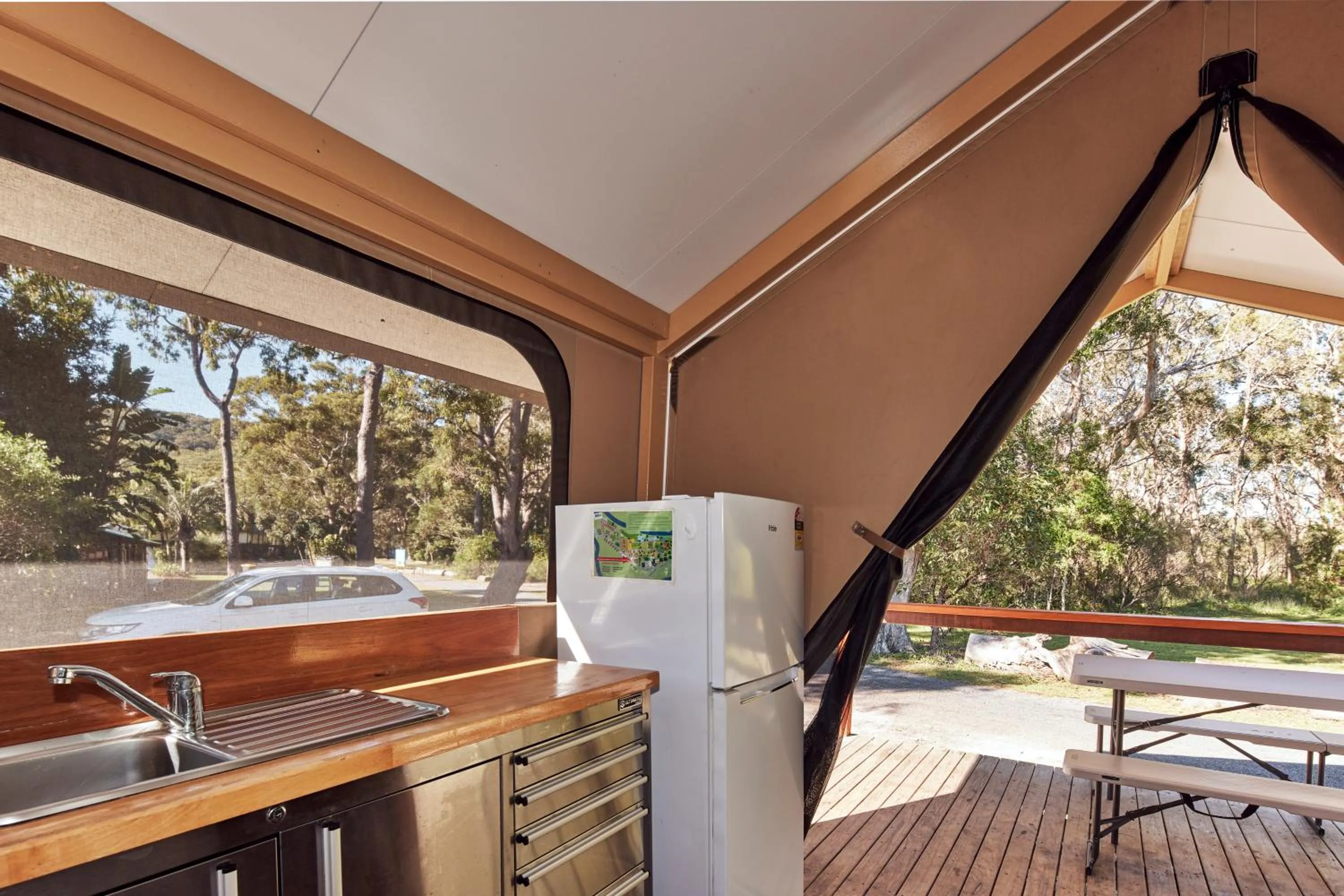 Kitchen or kitchenette in NRMA South West Rocks Holiday Park