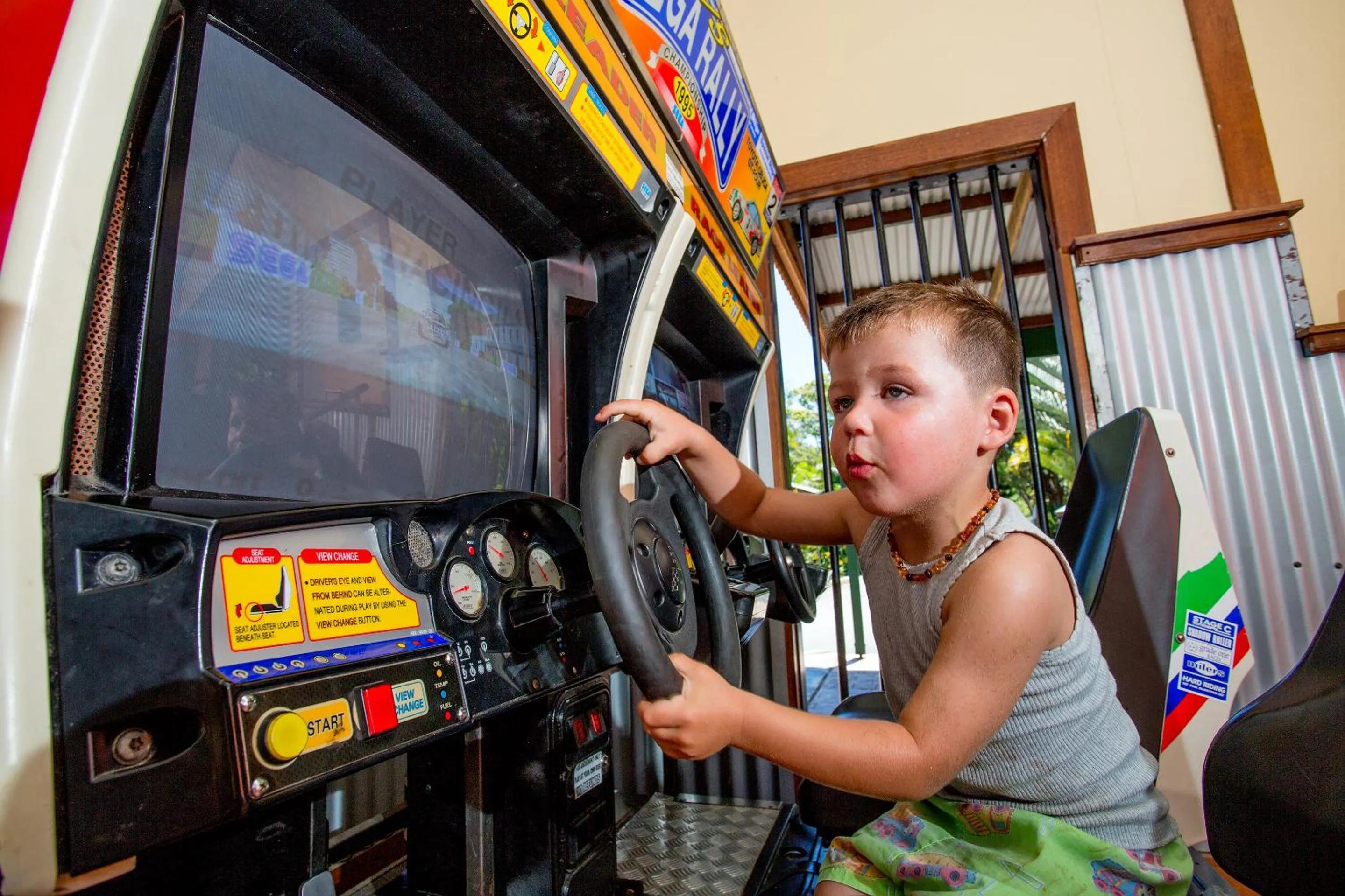 young children in NRMA South West Rocks Holiday Park