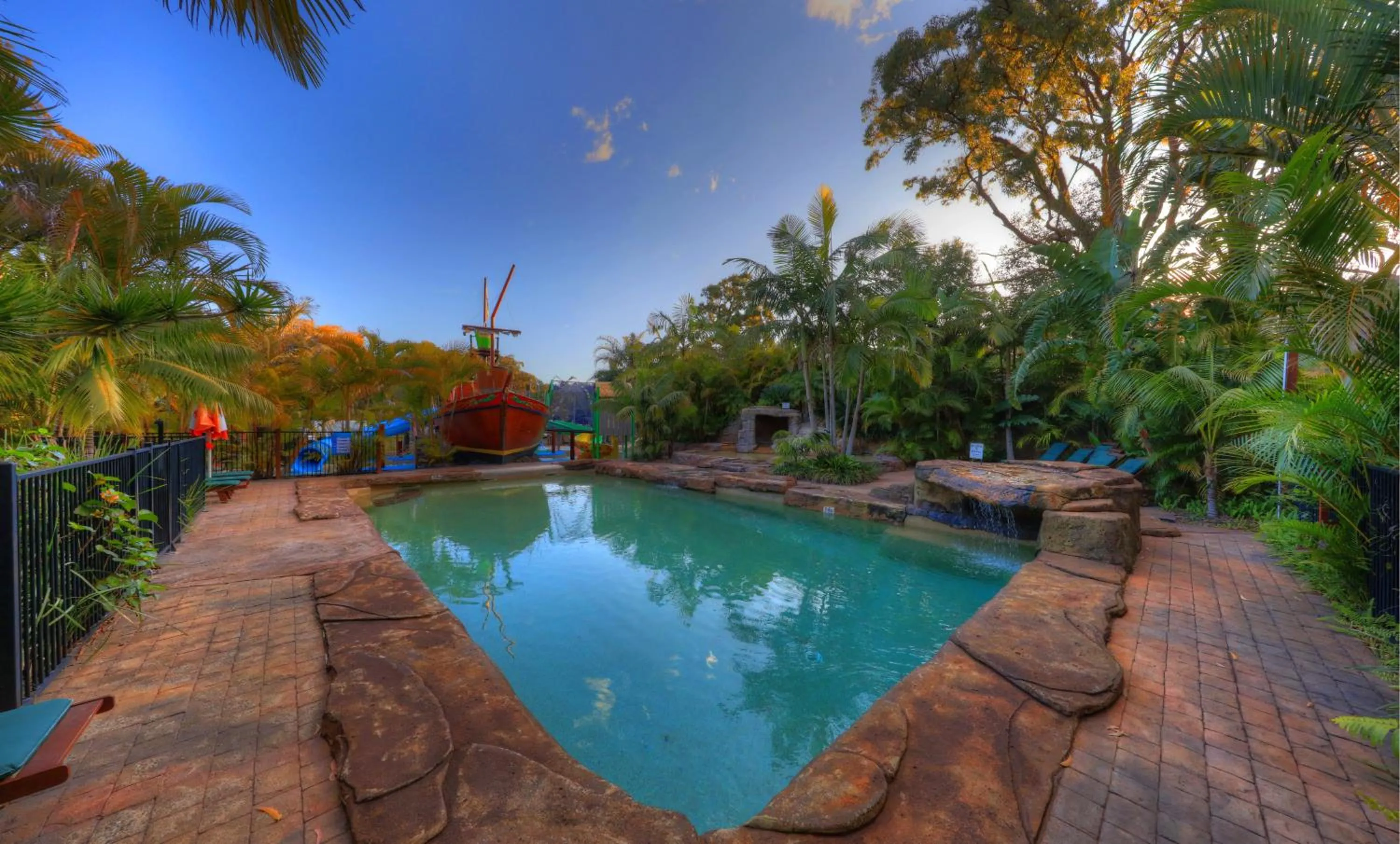 Swimming pool in NRMA South West Rocks Holiday Park