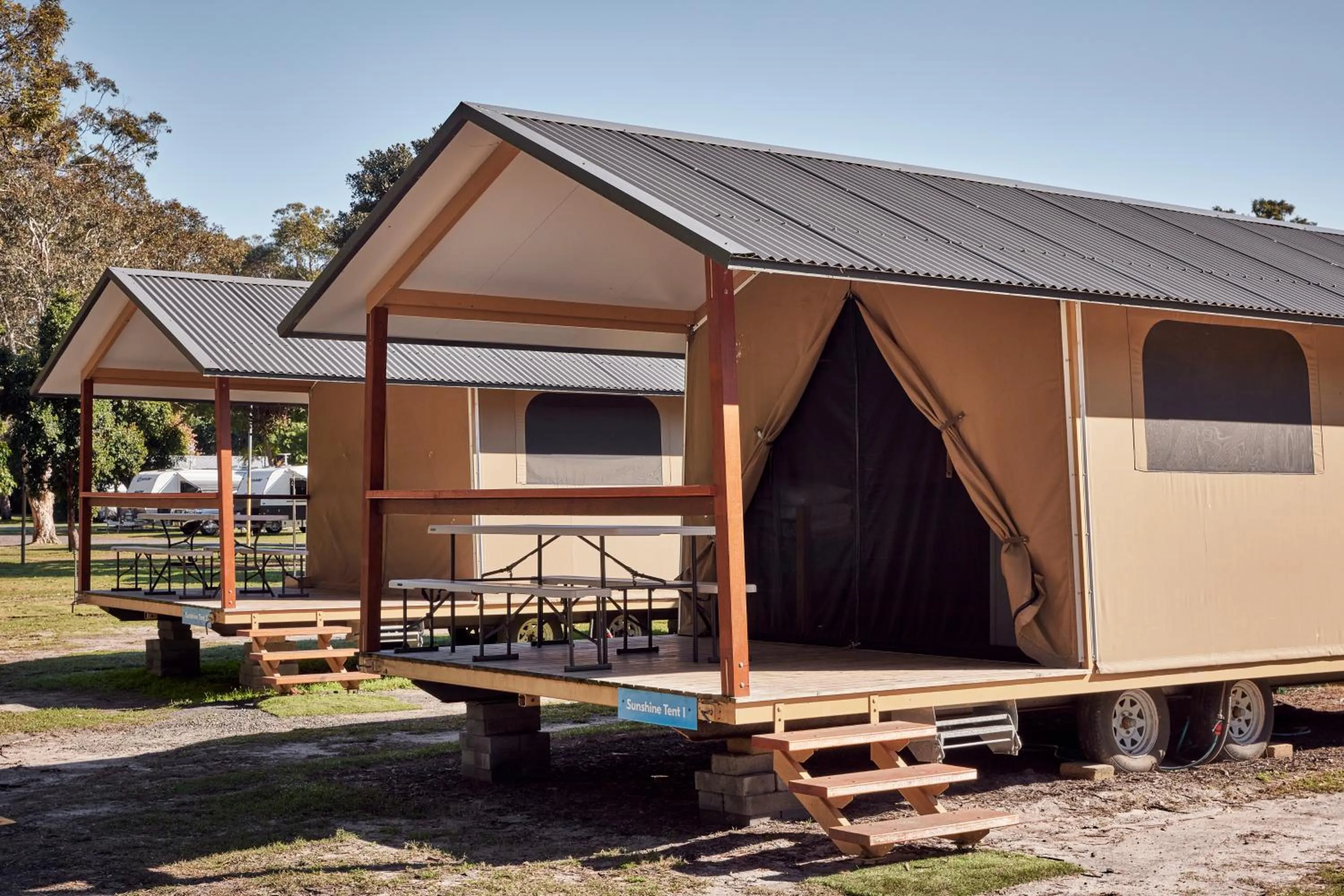 Property building in NRMA South West Rocks Holiday Park