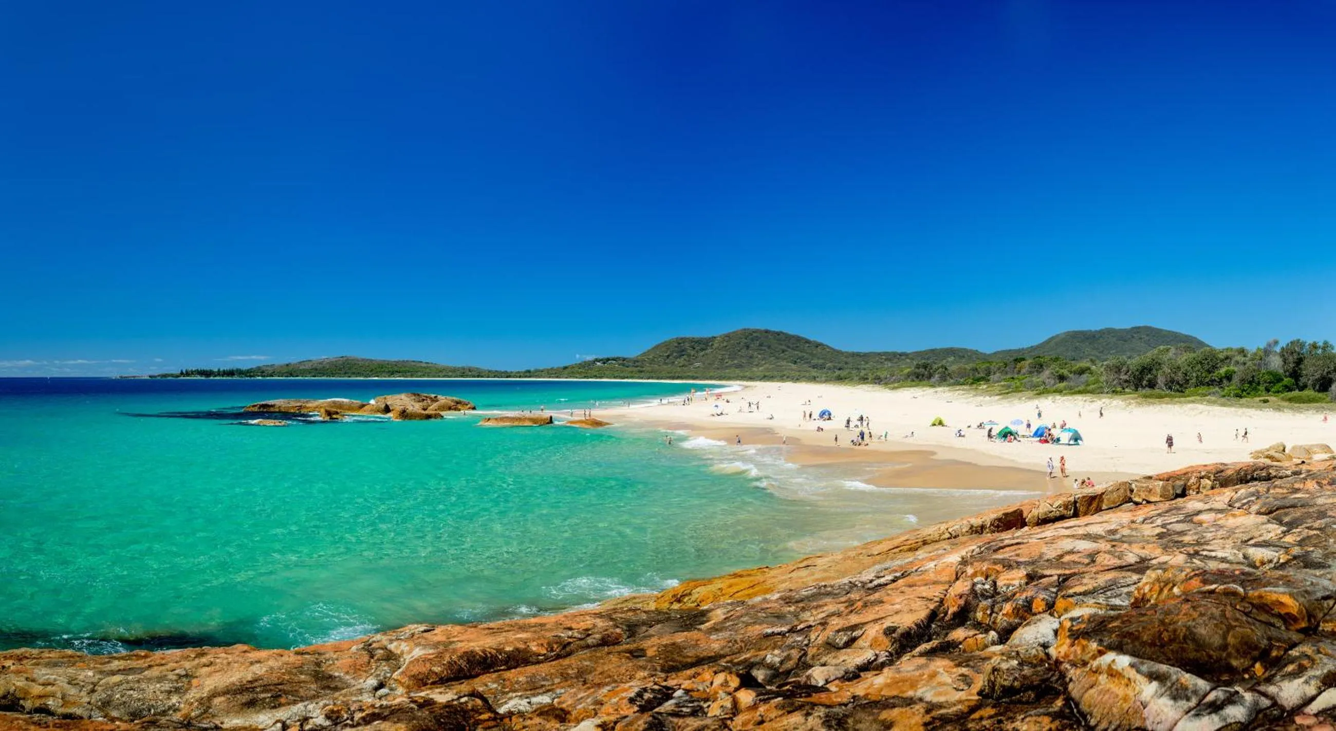 Beach in NRMA South West Rocks Holiday Park