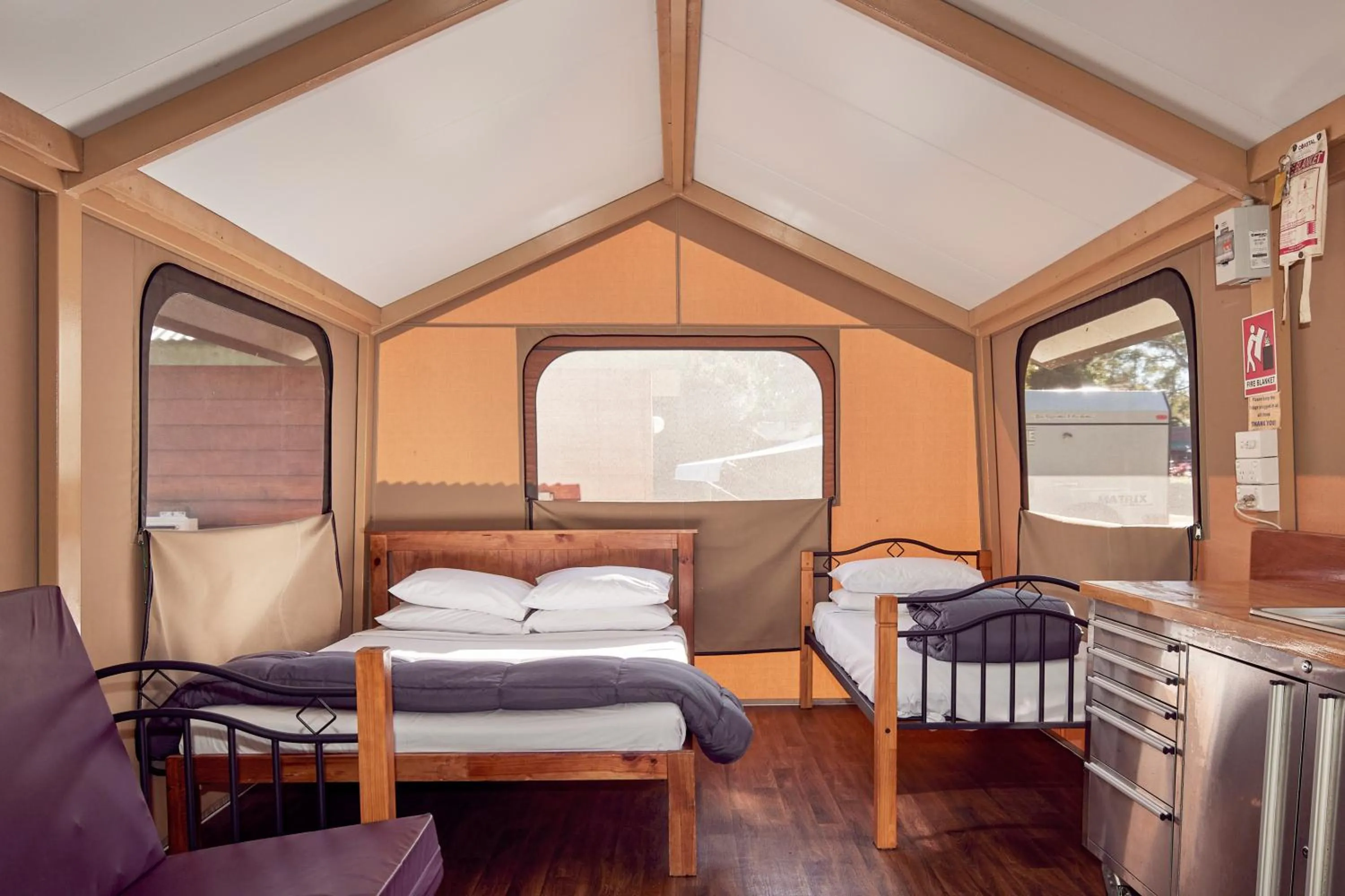 Bedroom, Bed in NRMA South West Rocks Holiday Park