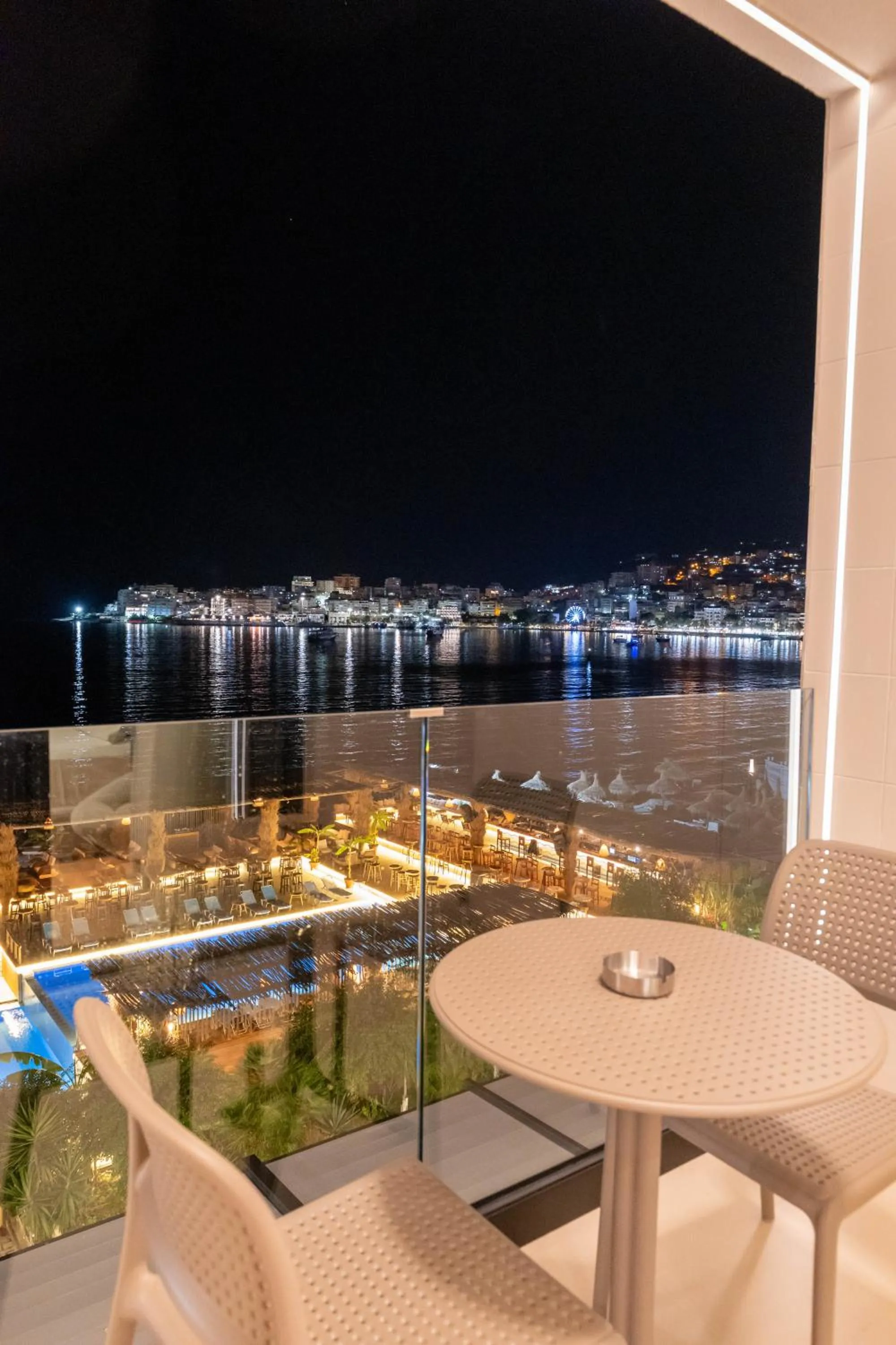 Night in Grand Hotel Saranda