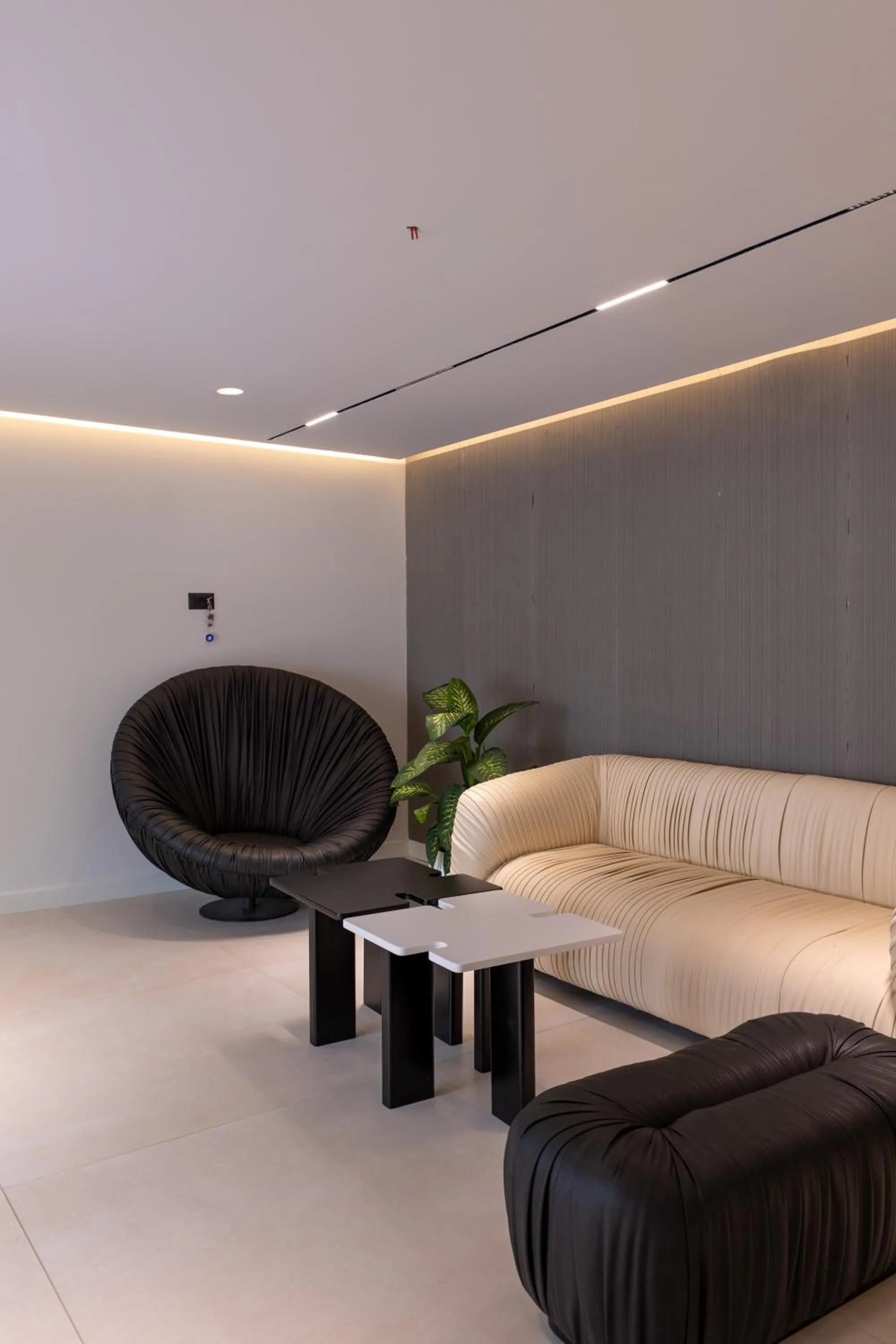 Seating area in Grand Hotel Saranda