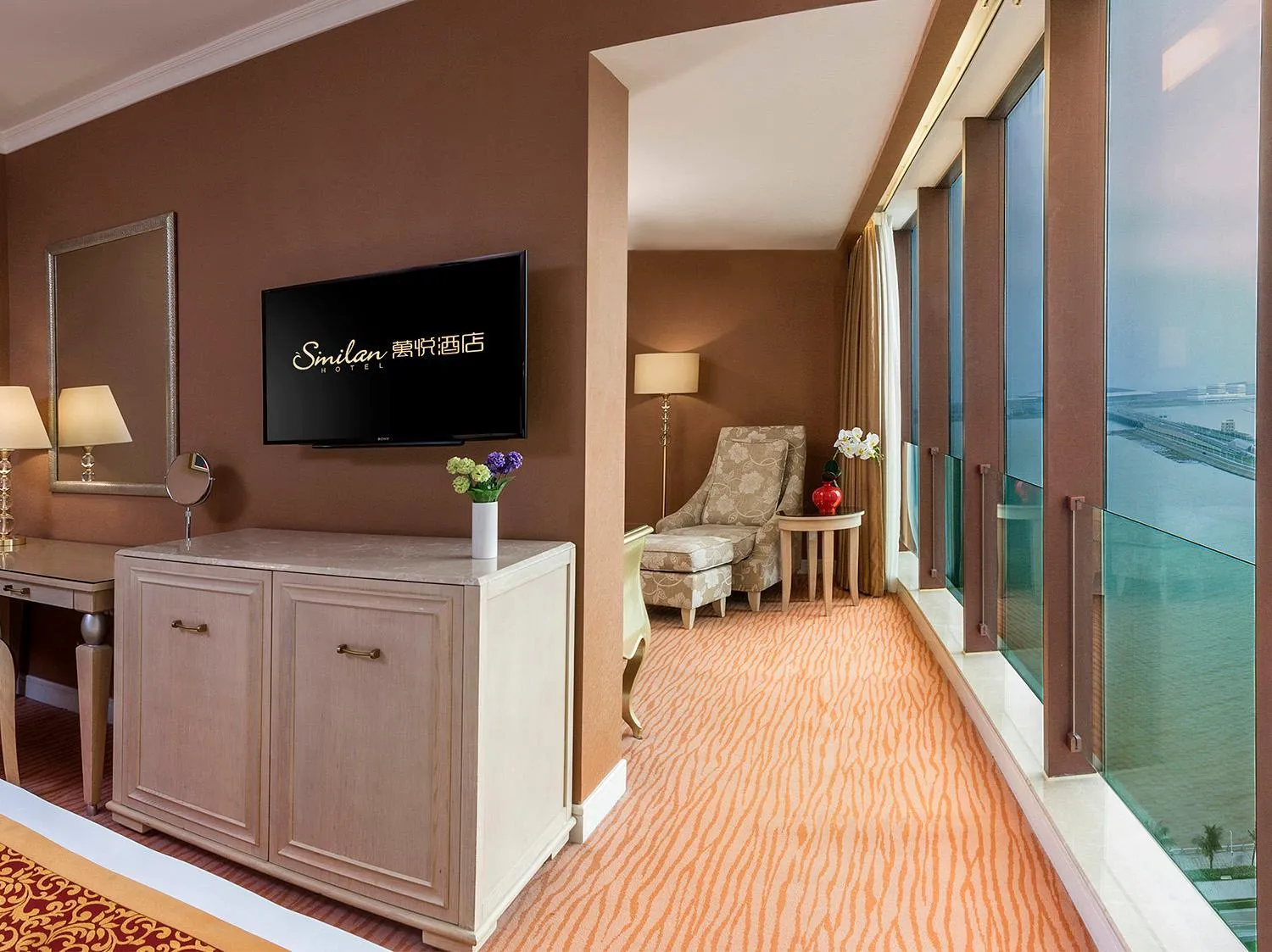 Bedroom in Similan Hotel Zhuhai-Gongbei Port