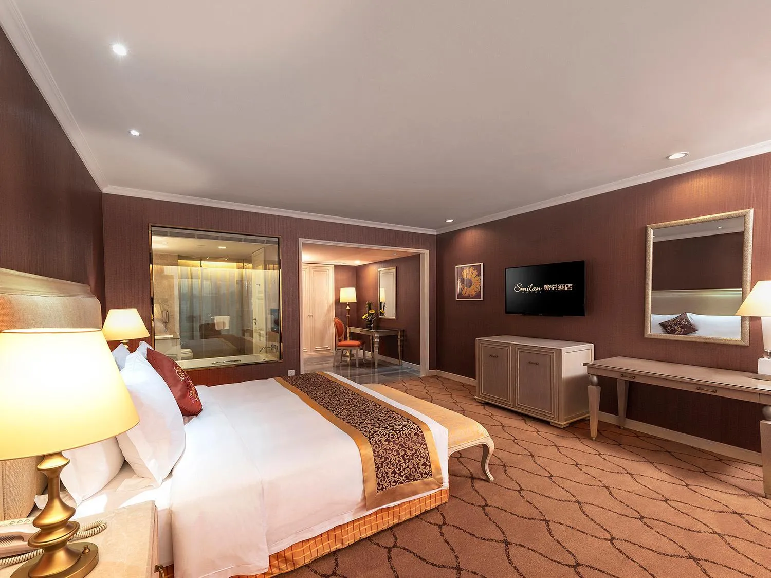 Photo of the whole room, Bed in Similan Hotel Zhuhai-Gongbei Port