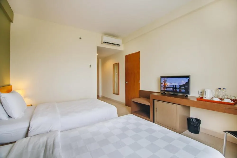 Bed in Hotel Luwansa Palangkaraya