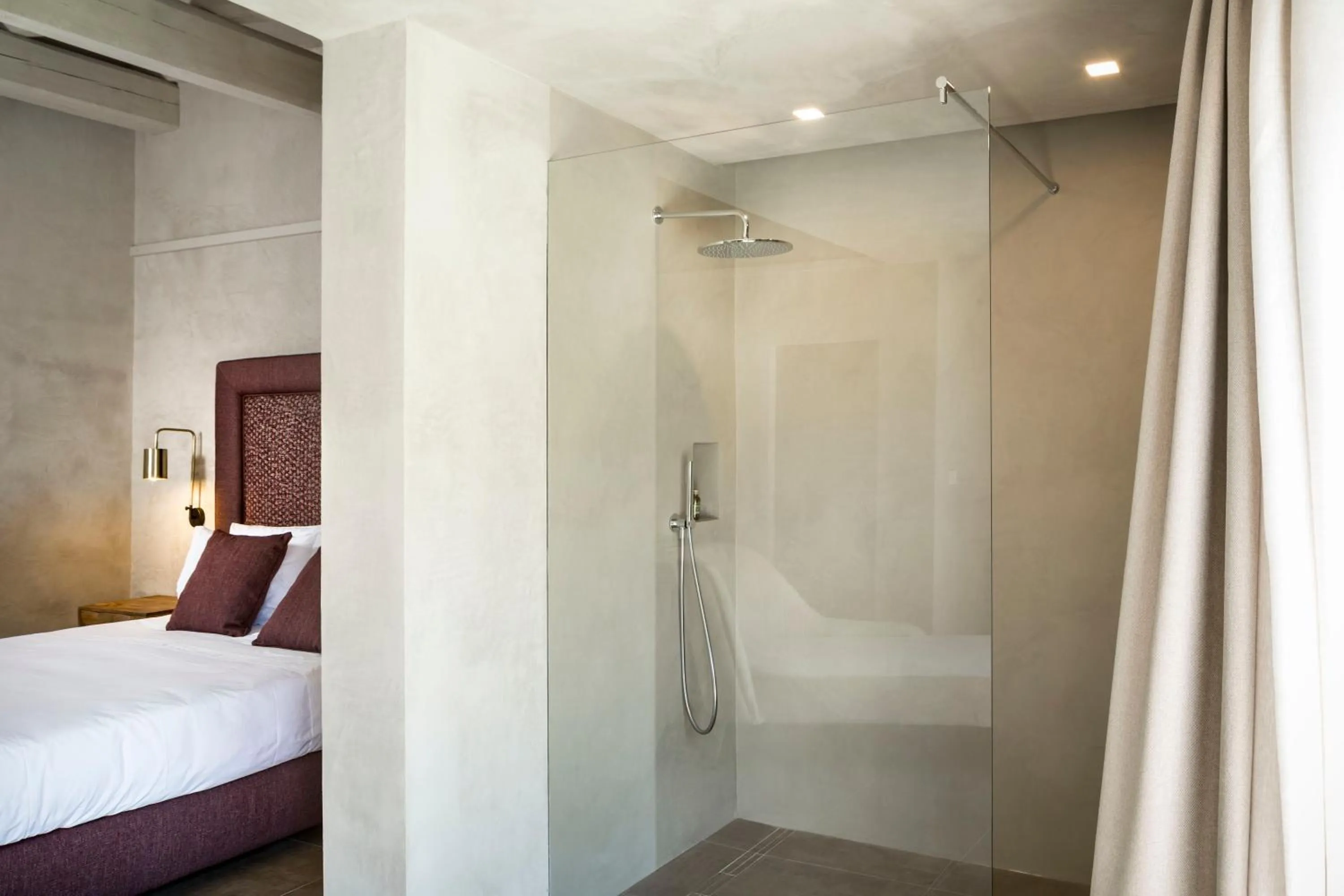 Bathroom, Bed in Stazzo Lu Ciaccaru